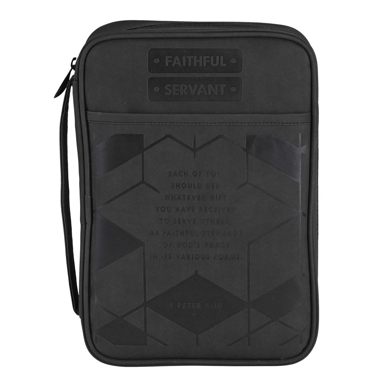 BCV-L218 Bible Case Vinyl Faithful Servant Lg