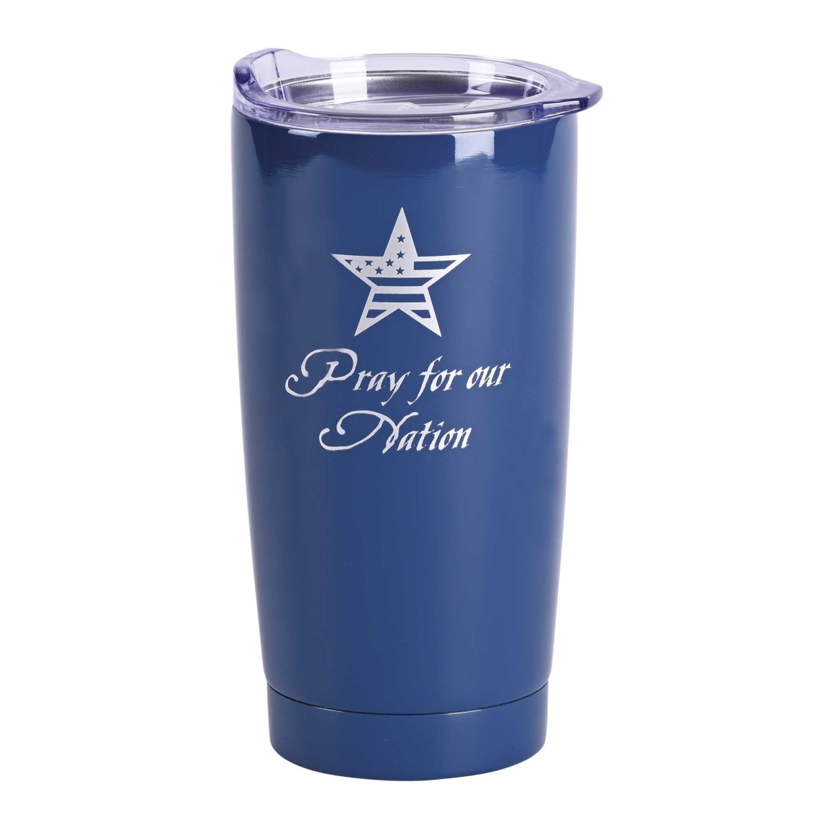 Picture of Dicksons SSTUMN-104 Tumbler Pray For Our Nation Navy 20 Oz