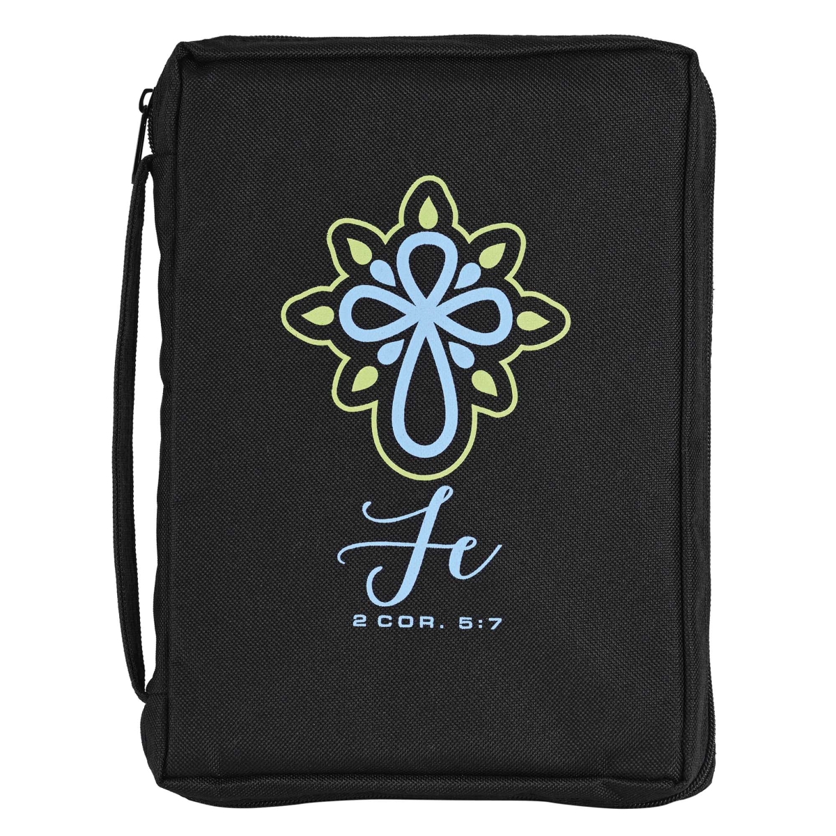 BCK-L1017S Spanish Bible Case Fe 2 Cor. 5:7 Large