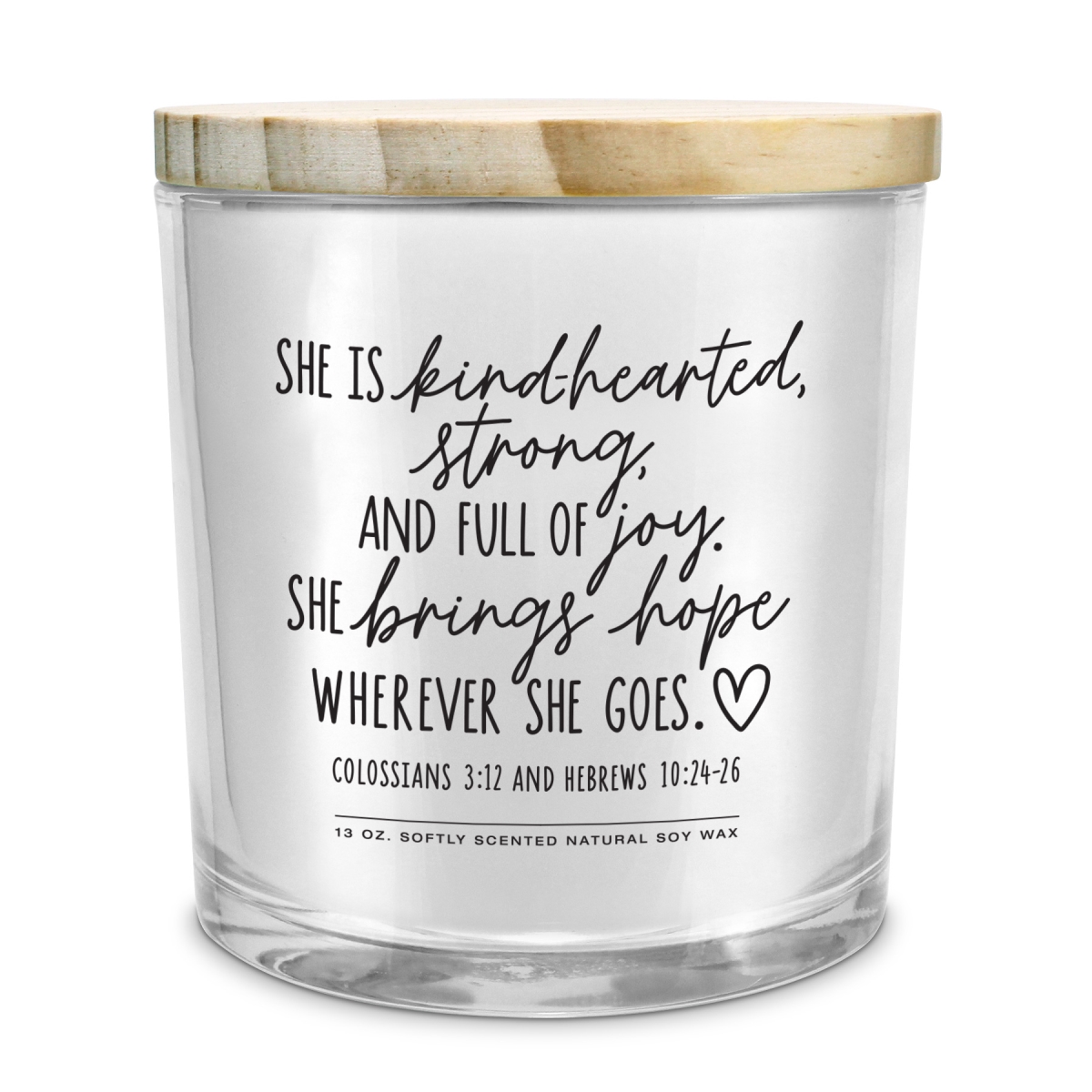 35031 Soy Candle She Is Kind-Hearted 13Oz