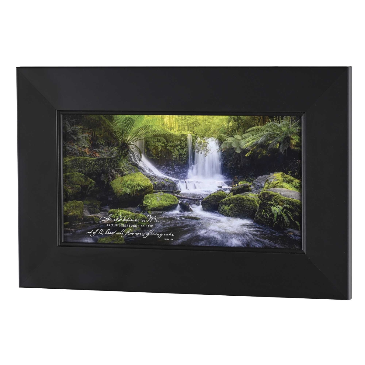 Picture of Dicksons 33B-815-857 Framed Wall Art He Who Believe John 7:38