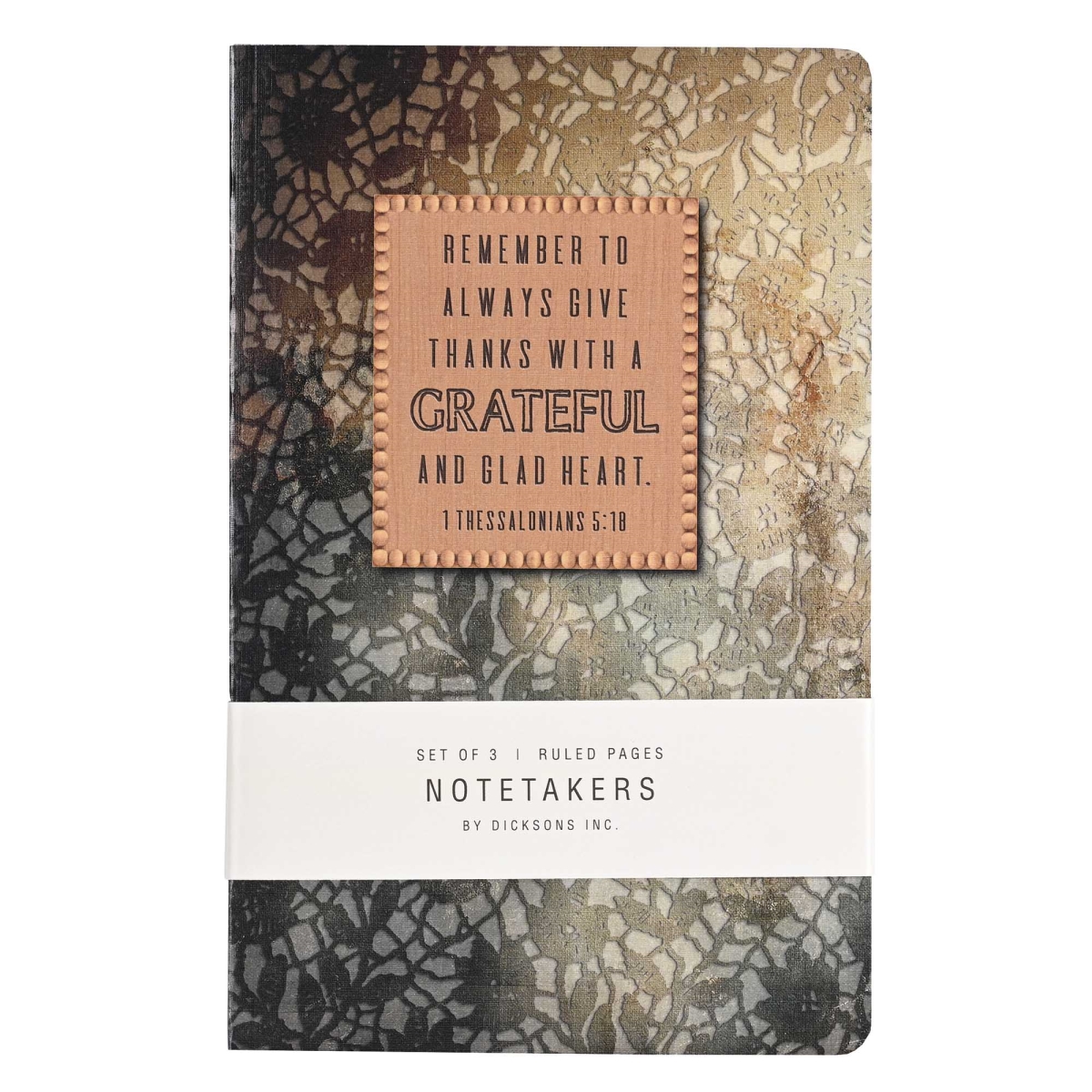 NB-108 Notetakers Thanks With A Grateful Heart