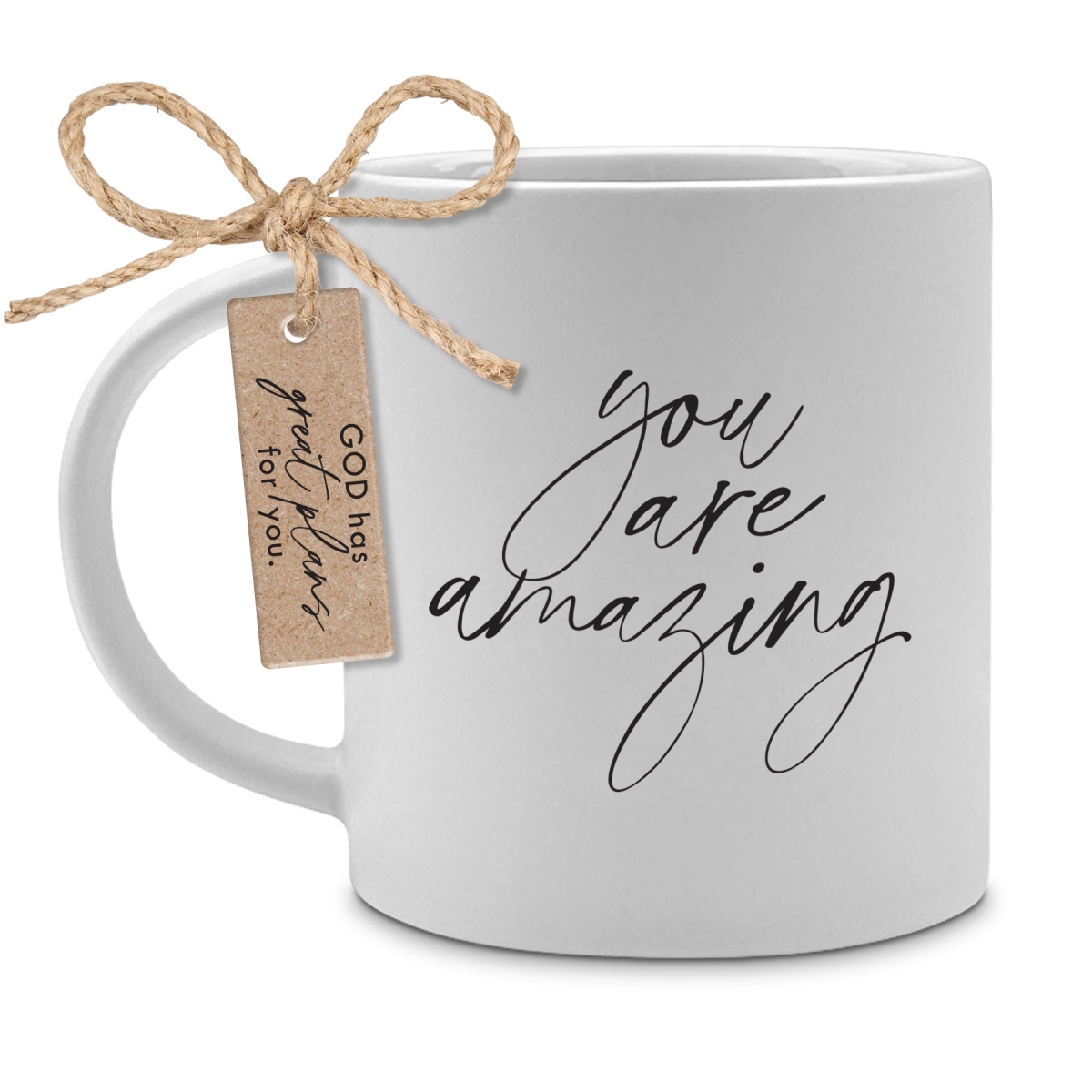 Picture of LCP 18477 Mug White You Are Amazing 18oz Eph. 3:19