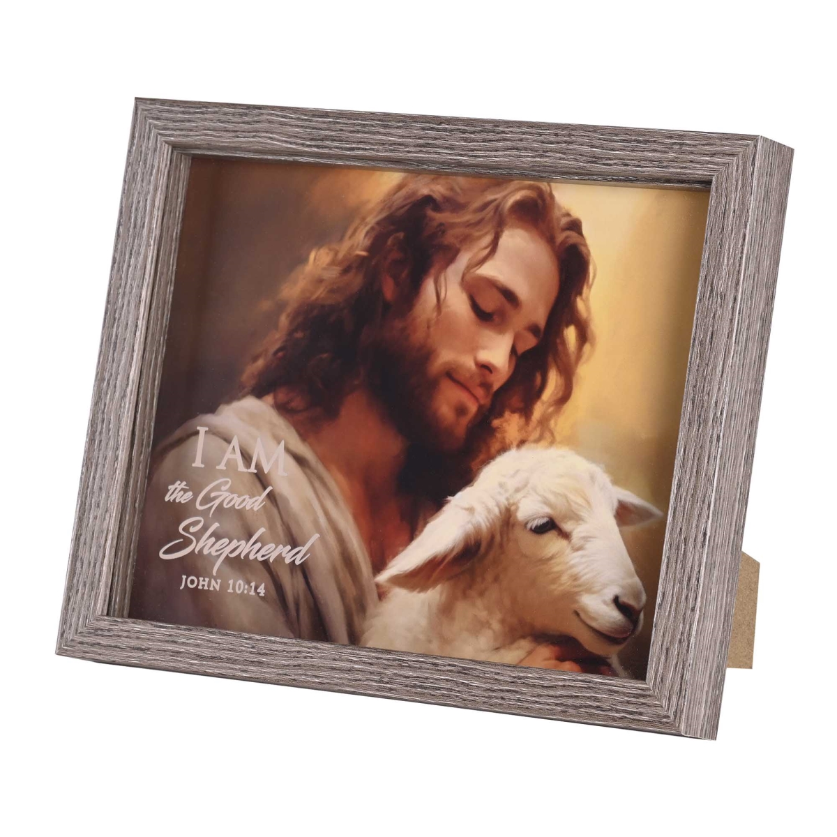 FRMWDWG-108-85 Framed Wall Art I Am The Good Shepherd