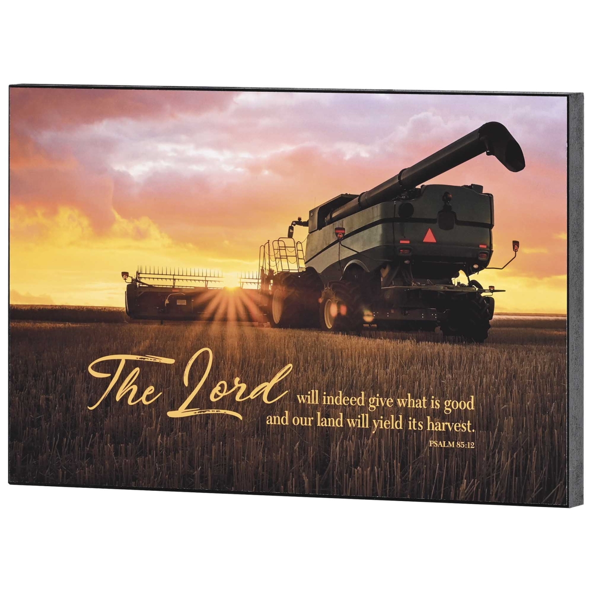 PLK128-381 Wall Plaque The Lord Will Indeed Give