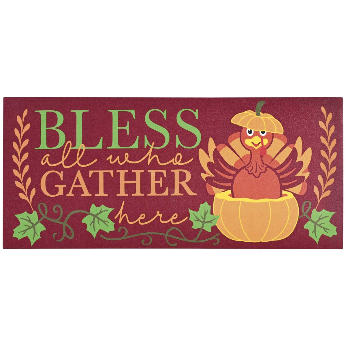 DMI-2154 Doormat Insert Bless All Who Gather