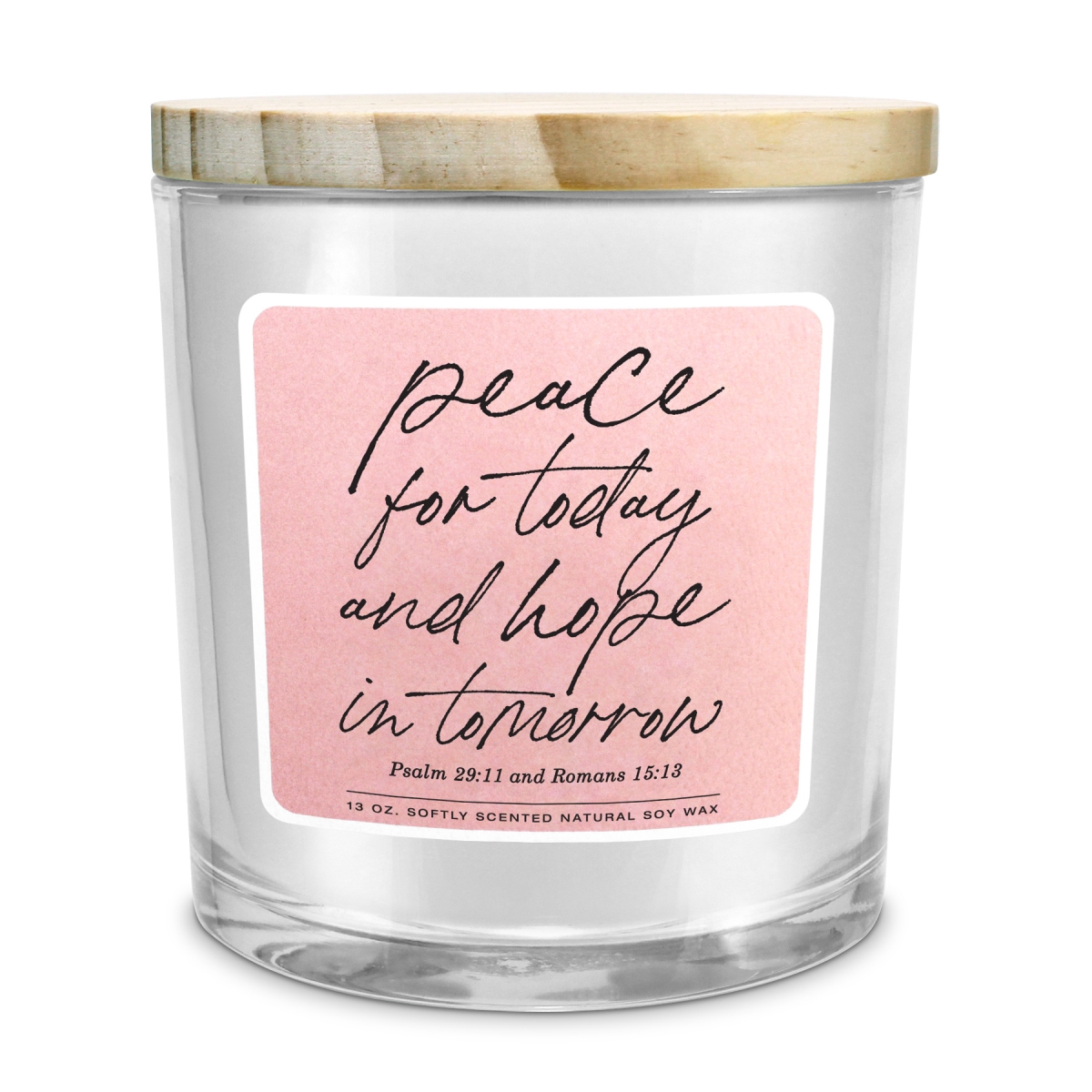 35033 Soy Candle Peace For Today 13Oz