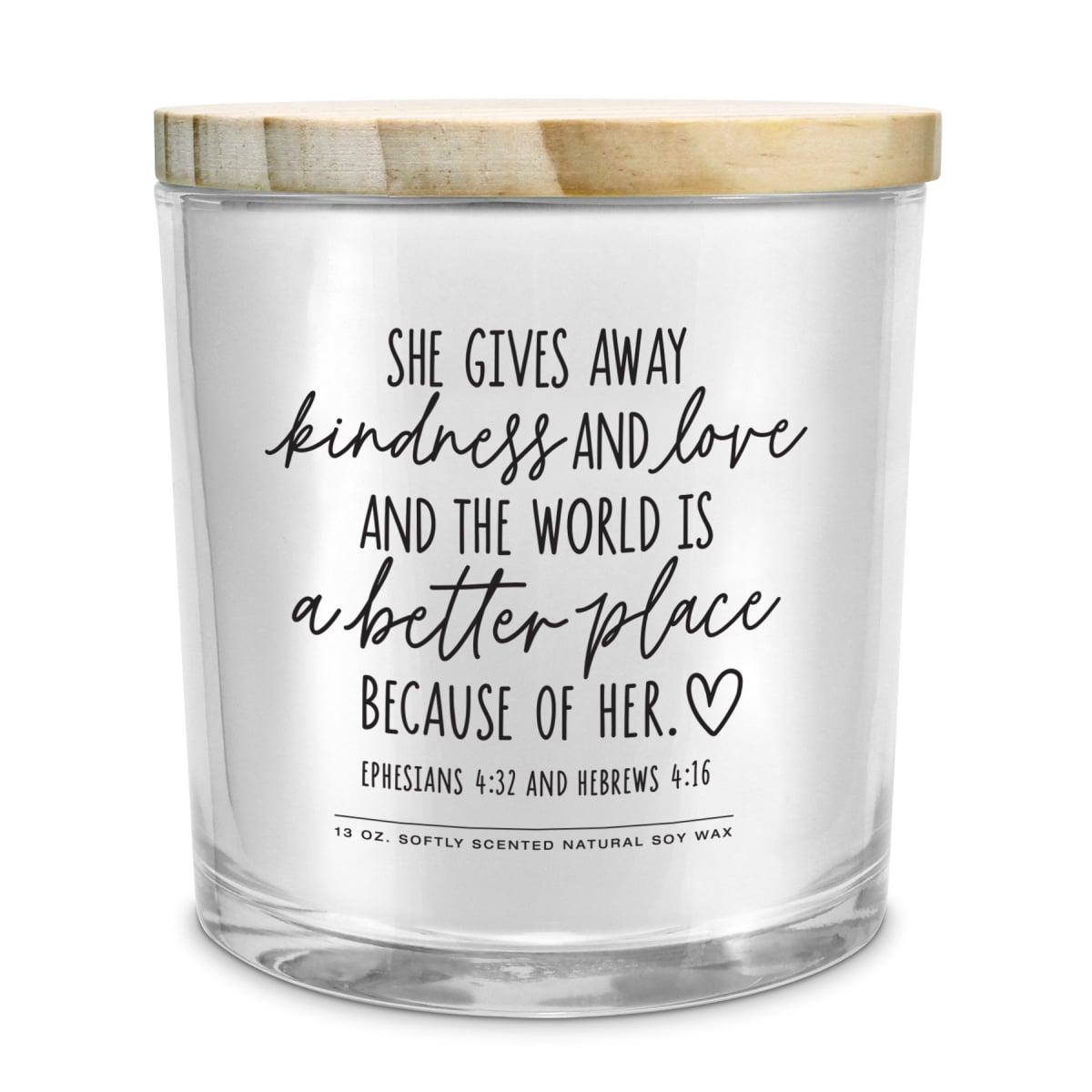 35030 Soy Candle She Gives Away Kindness 13Oz