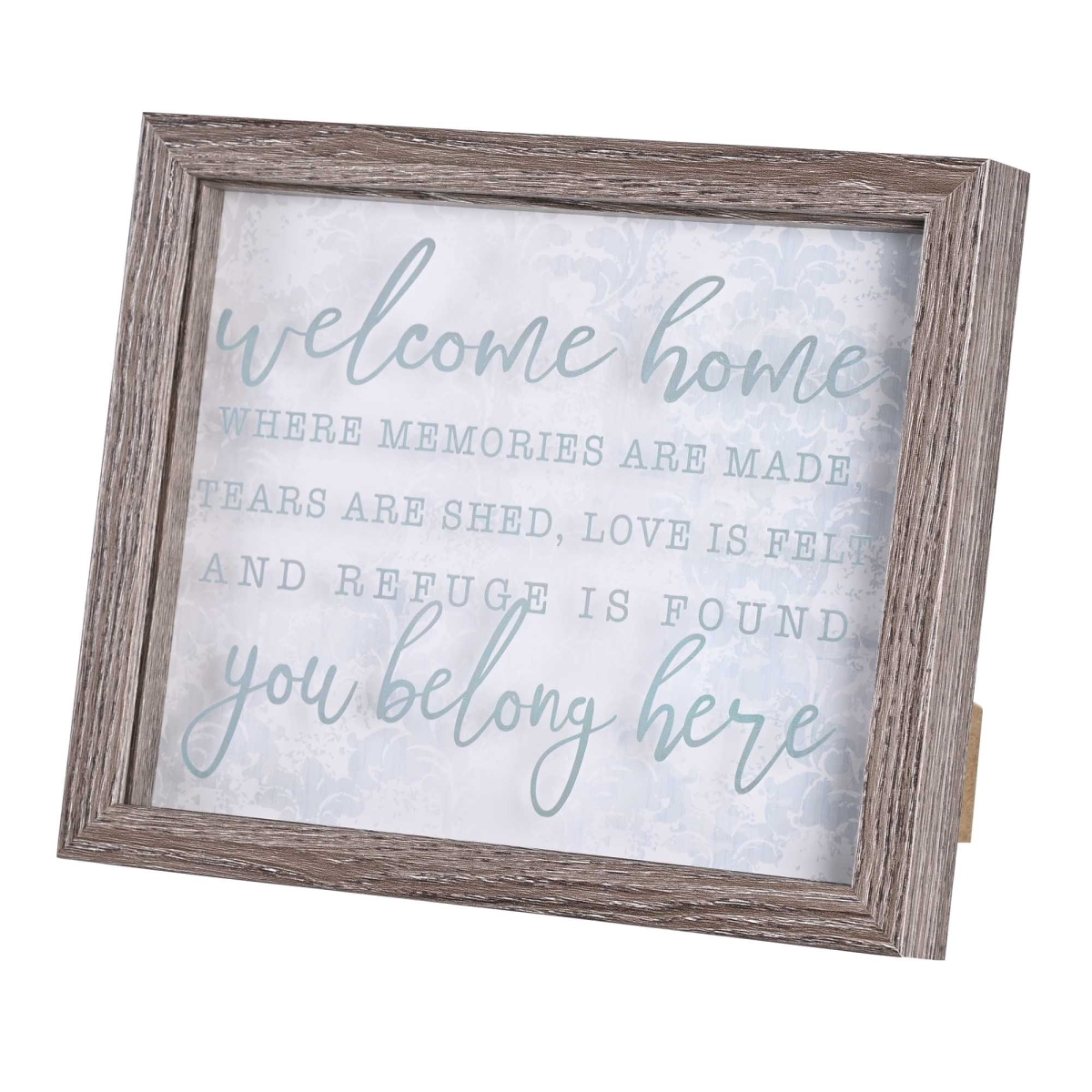 FRMWDWG-108-87 Framed Wall Art Welcome Home 10x8