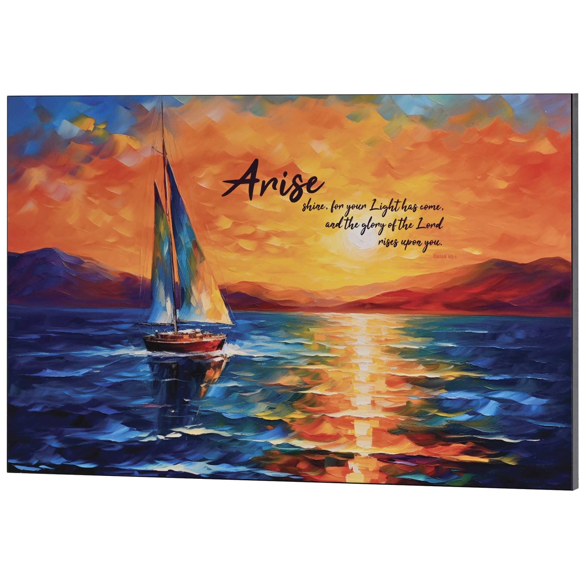 Picture of Dicksons PLK2013-371 Wall Plaque Arise Shine Isaiah 60:1