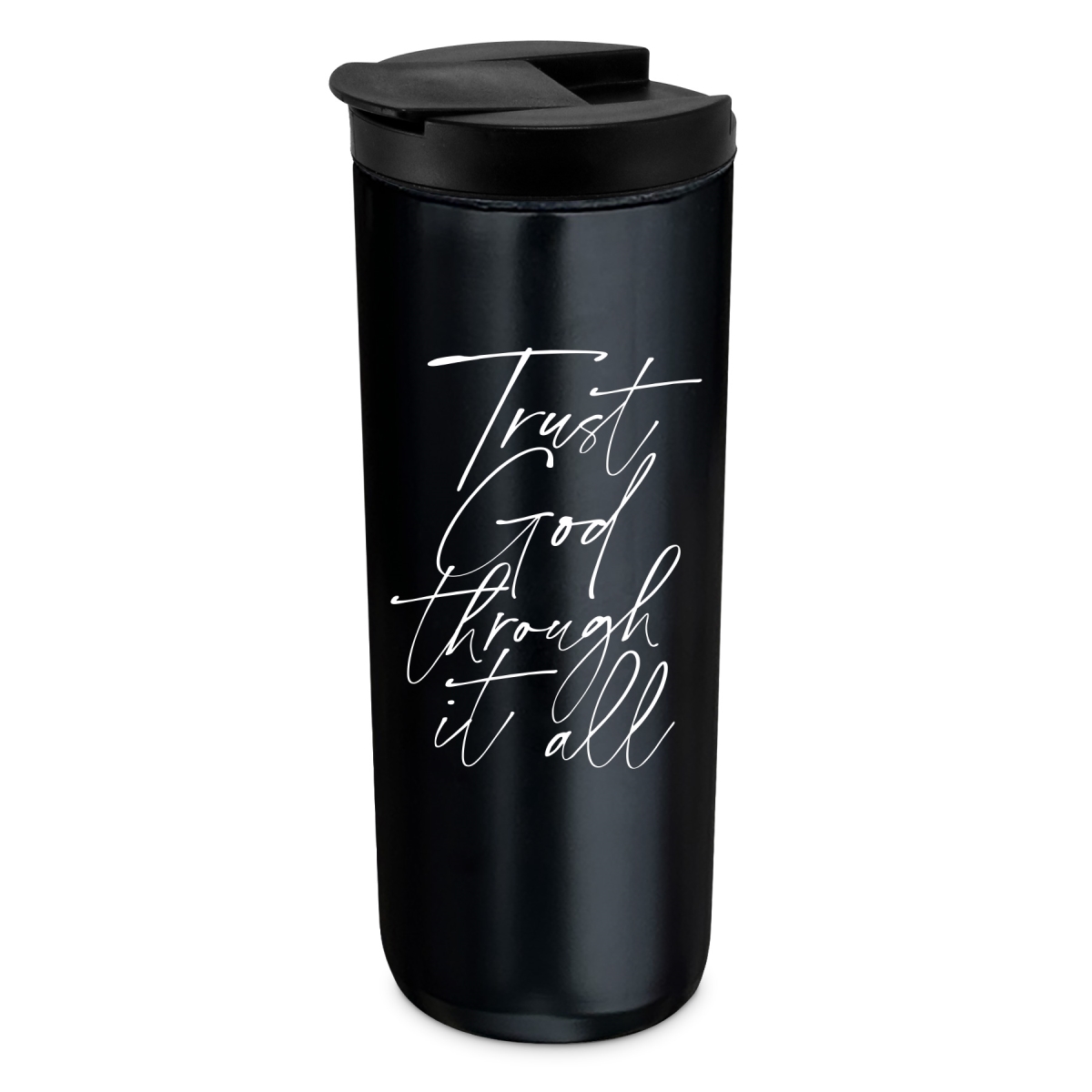 Picture of LCP 37009 Tumbler Black 20 Oz Trust God Through It