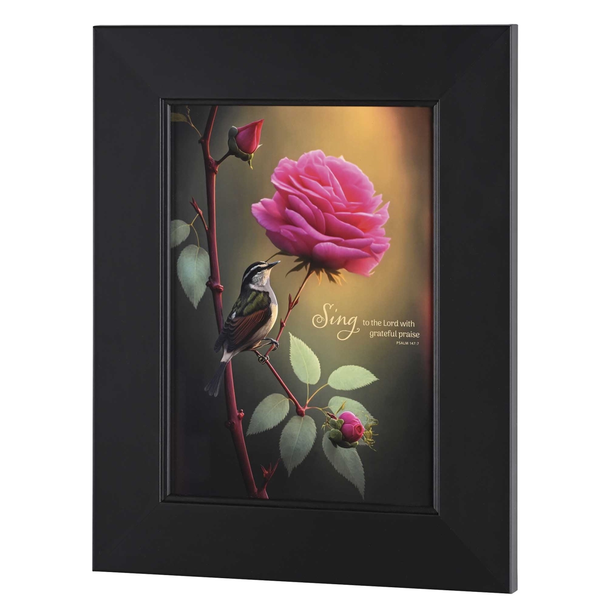 Picture of Dicksons 33B-1014-856 Framed Wall Art Sing To Lord Ps. 147:7