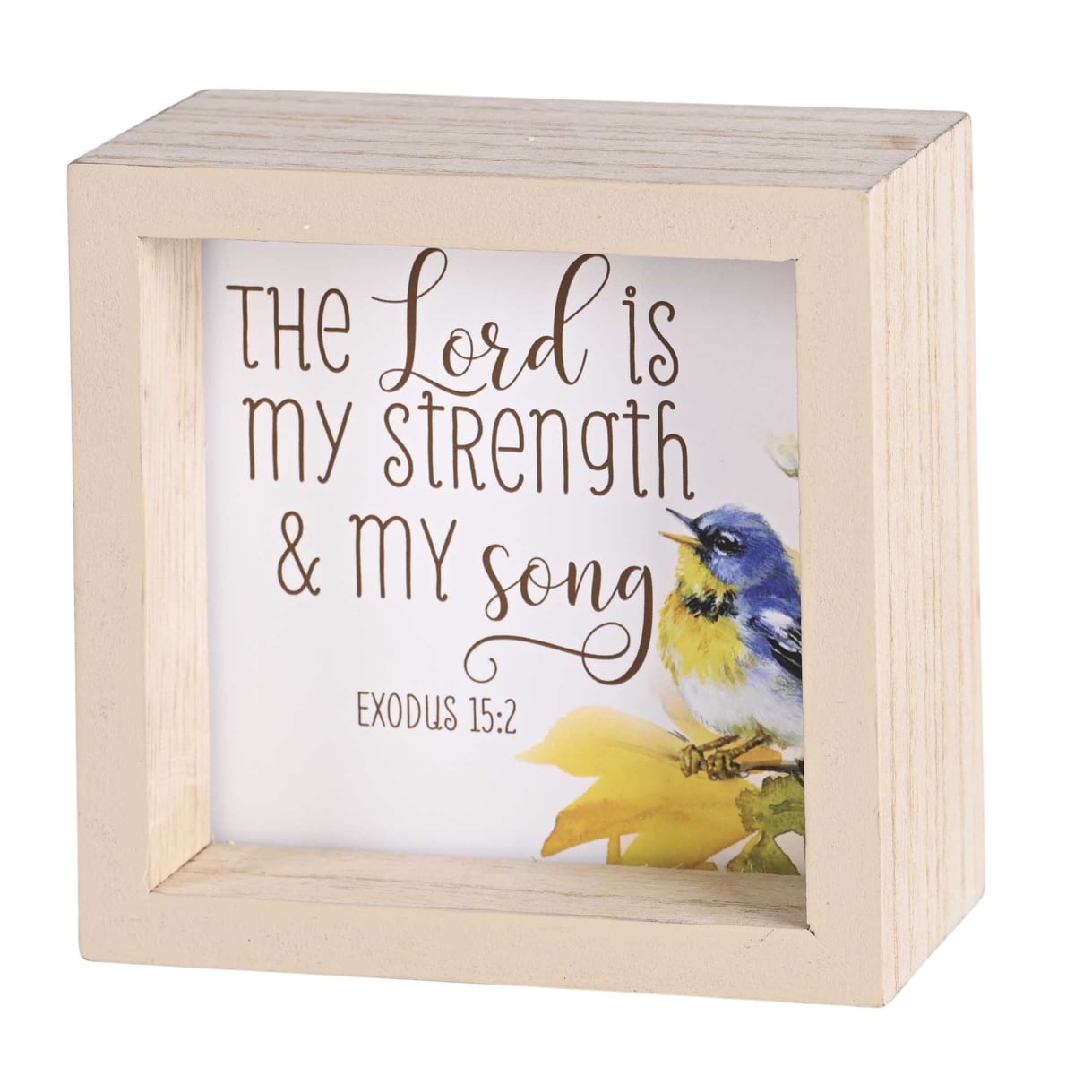 TTP4-1 Tabletop 2 Sided Art Blue Bird Strength