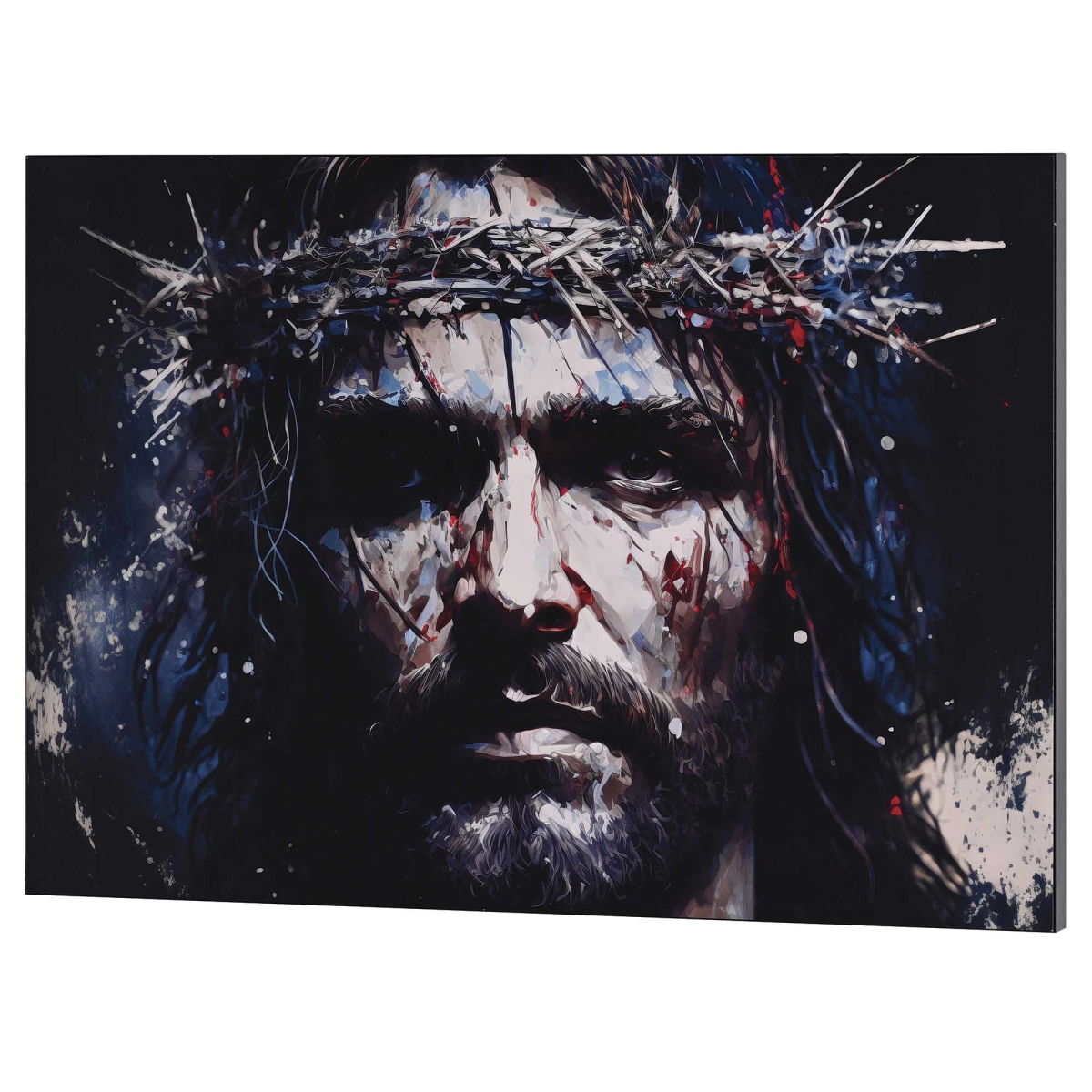 Picture of Dicksons PLK2014-370 Wall Plaque Painted Head Of Christ 20x14
