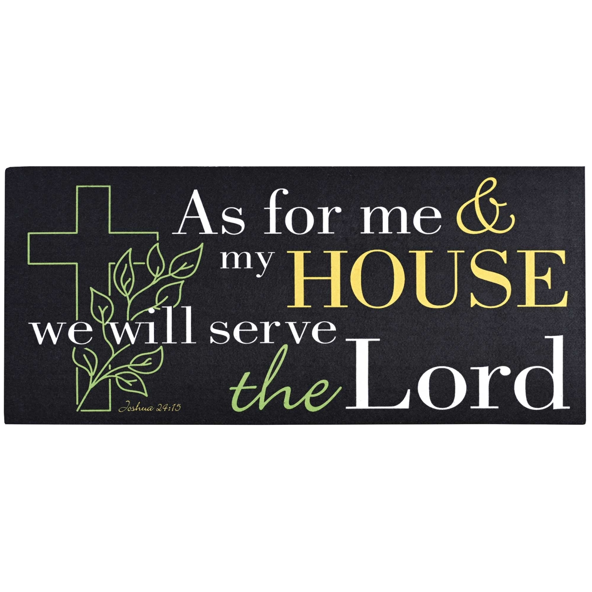 DMI-2151 Doormat Insert As For Me & My House