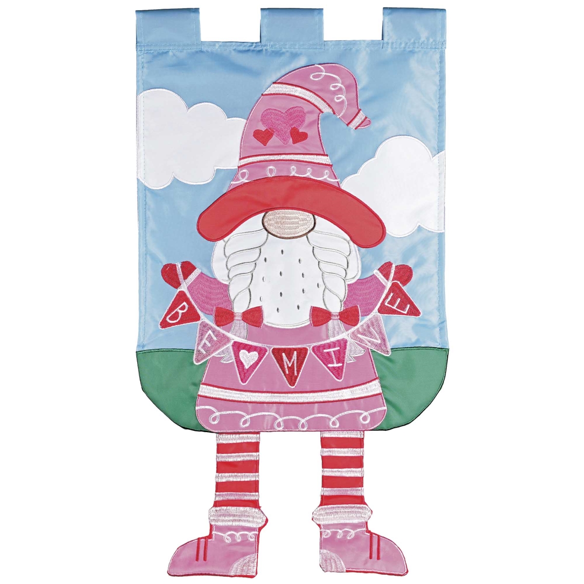 M012002 Crazy Leg Gnome Be Mine