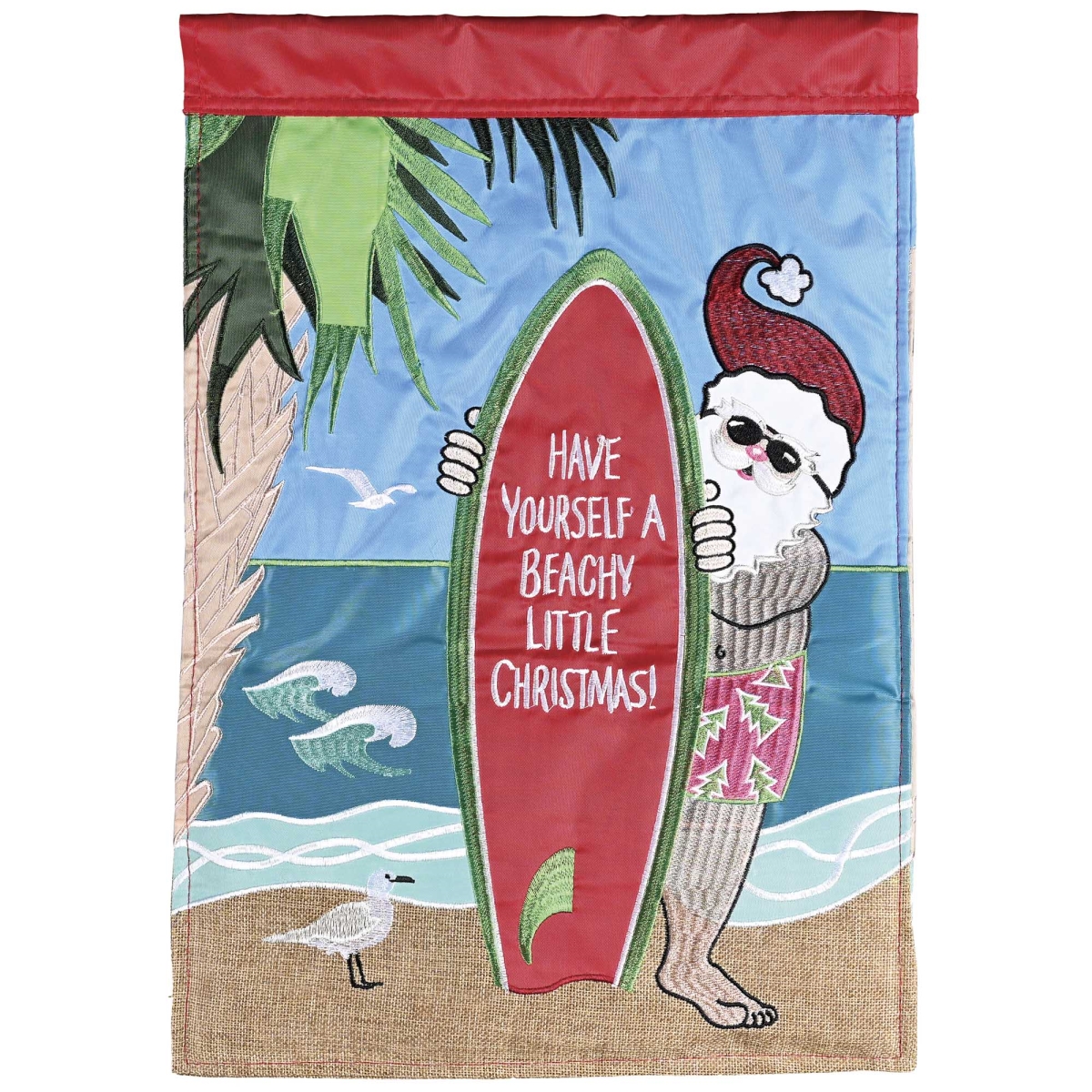 M011993 Flag Have A Beachy Little Christmas