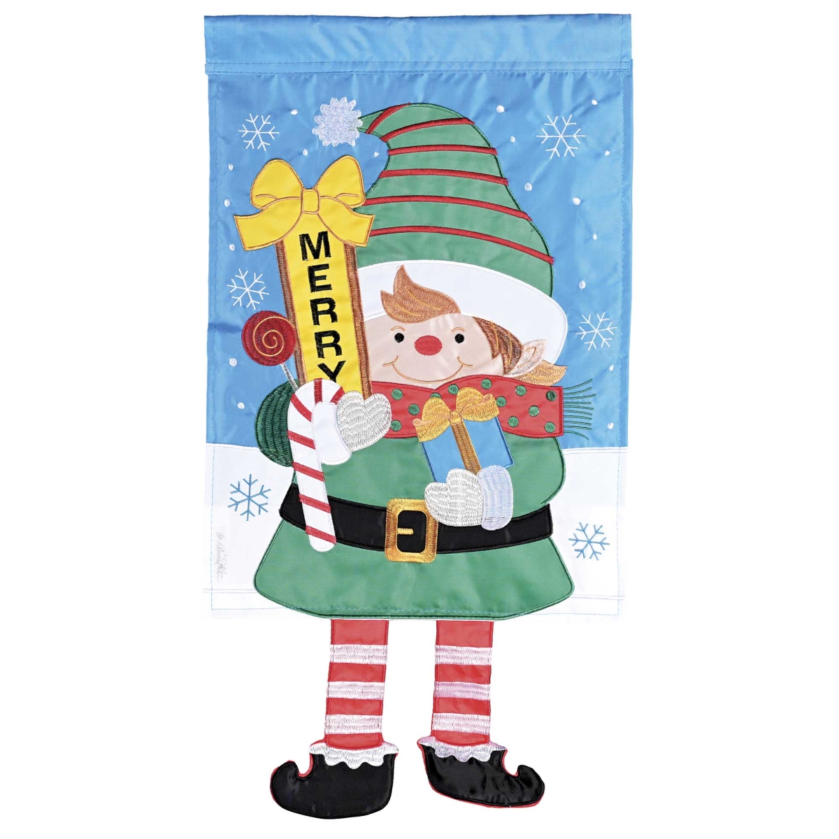M012011 Crazy Leg Elf Welcome