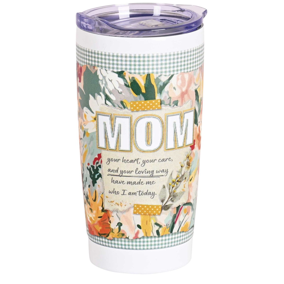 Picture of Dicksons SSTUMW-176 20 oz Mom Your Heart Your Care Tumbler
