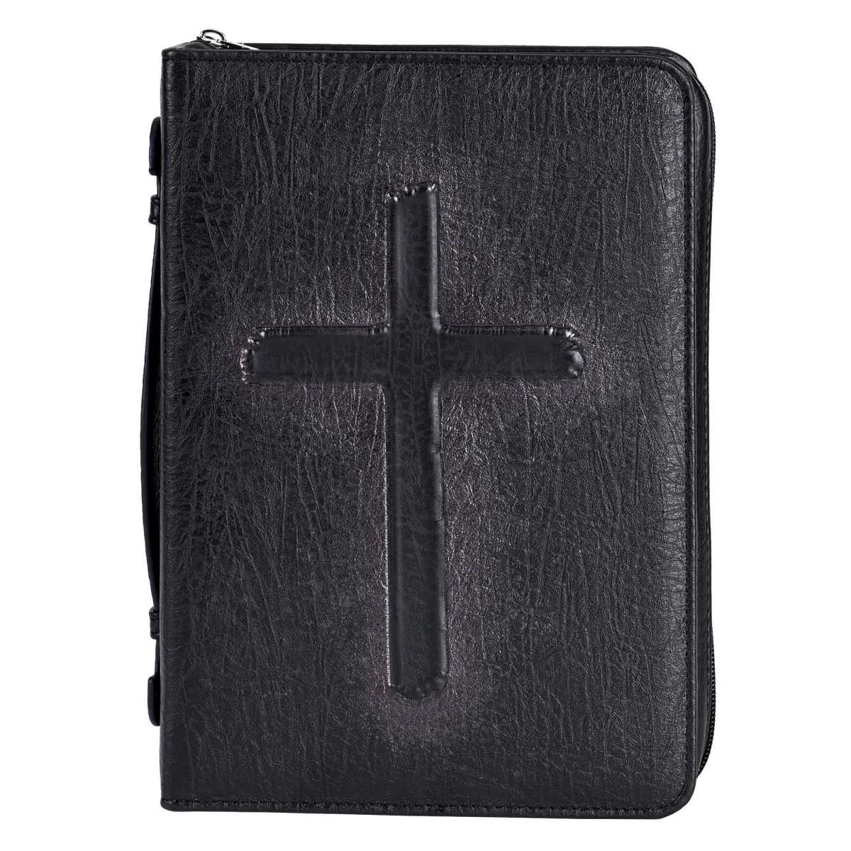 28250XL Vintage Cross Bible Case - Black - Extra Large