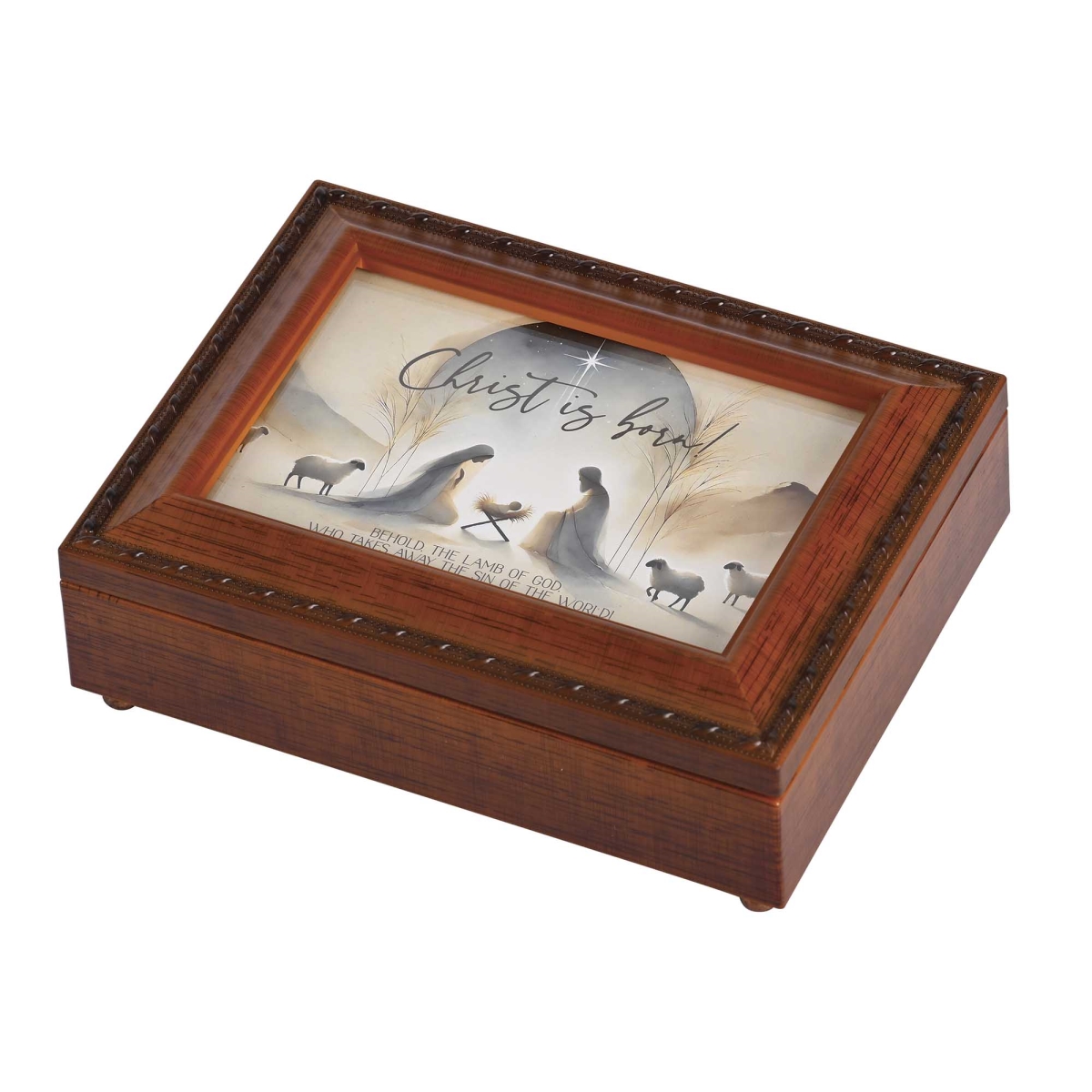 MB2360S Music Box Nativity Joy To The World