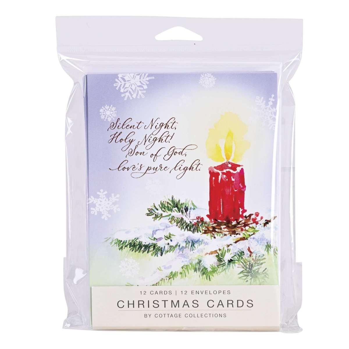 CDSET16S Card Set Christmas Silent Night Holy