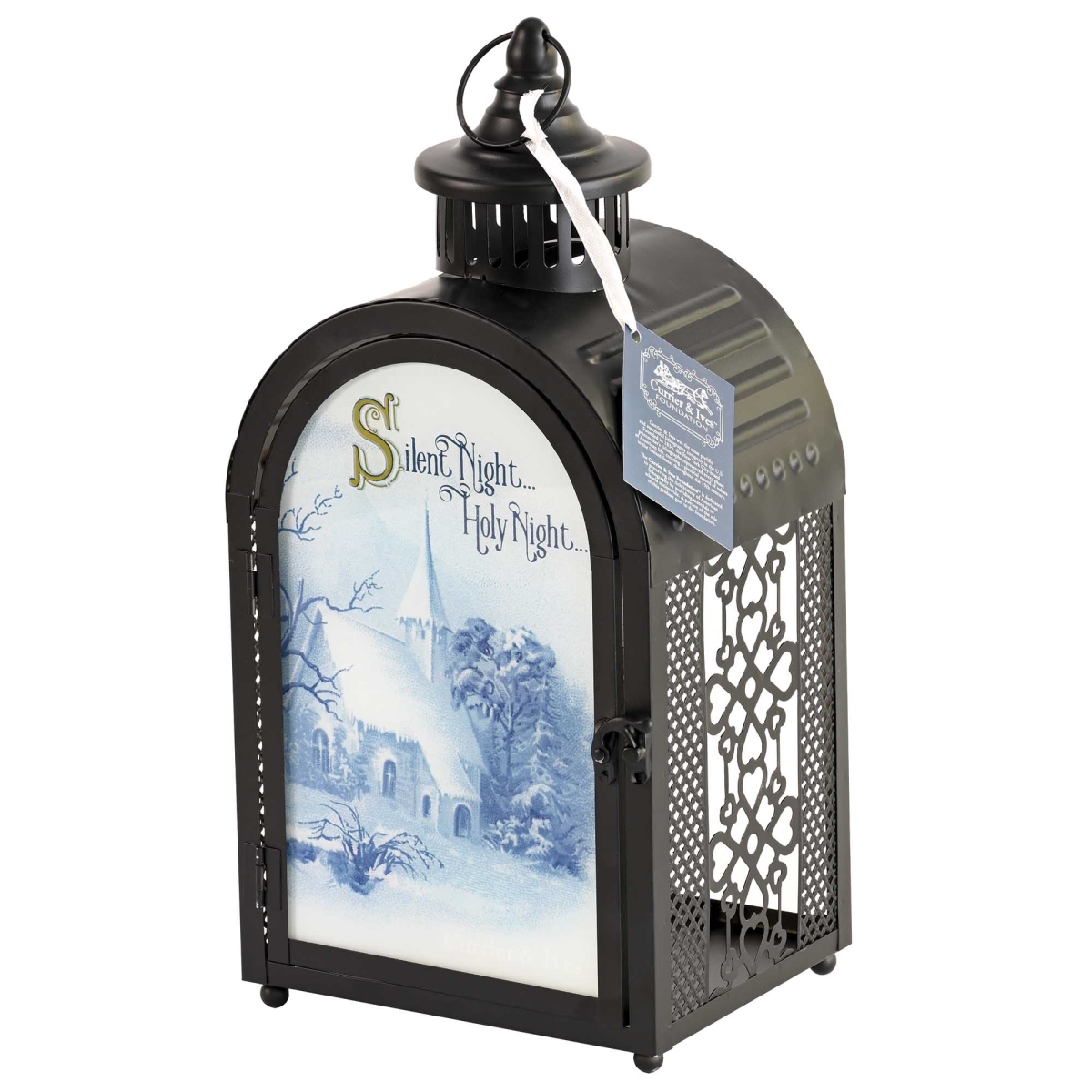 LTN243LMB Lantern Chapel Silent Night 16.5H