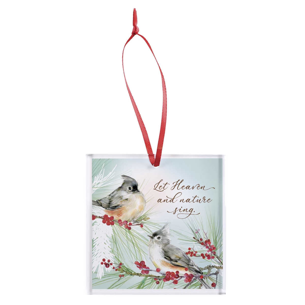 EORNG-2 Ornament Let Heaven And Nature Sing 3x3