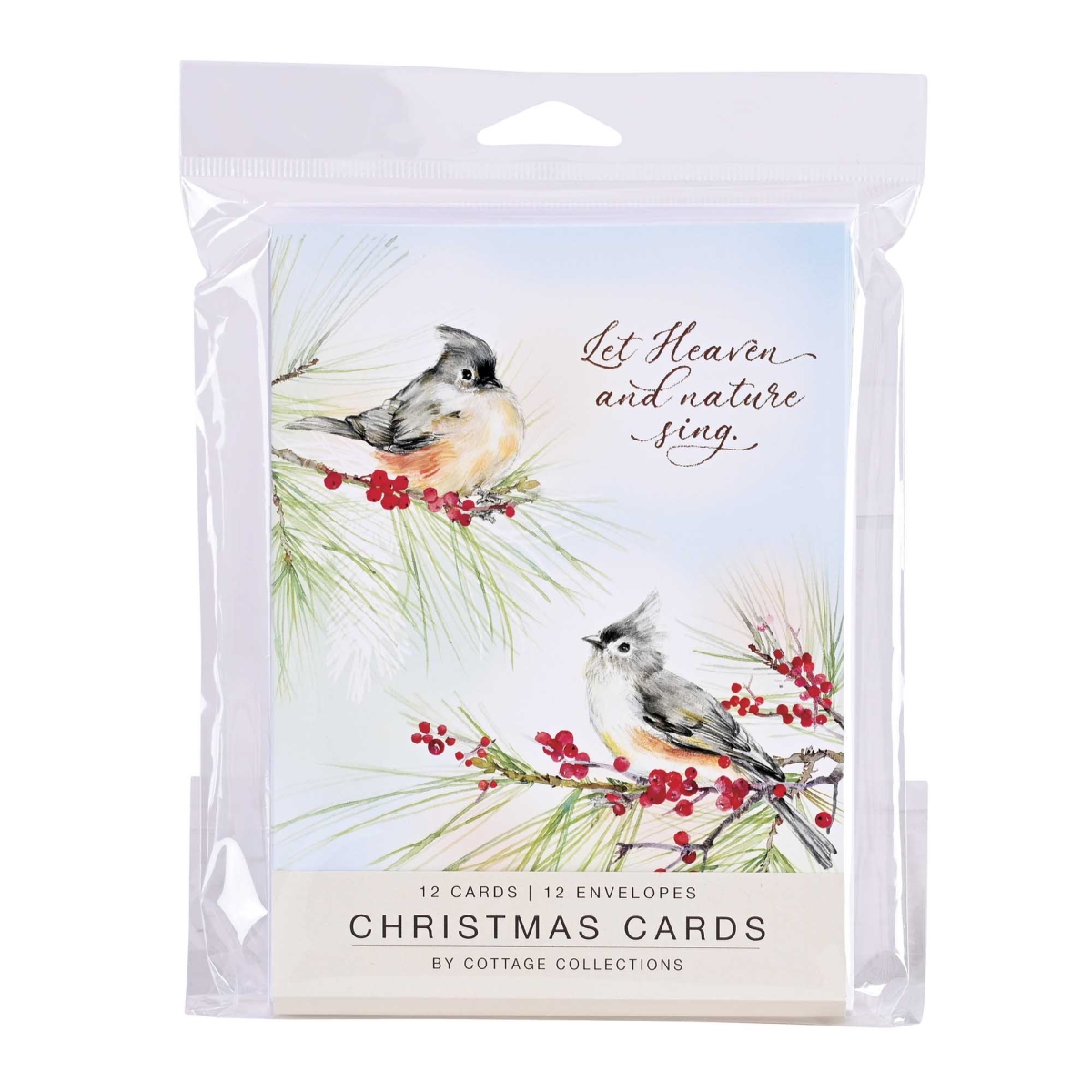 CDSET13S Card Set Christmas Let Heaven And Nature