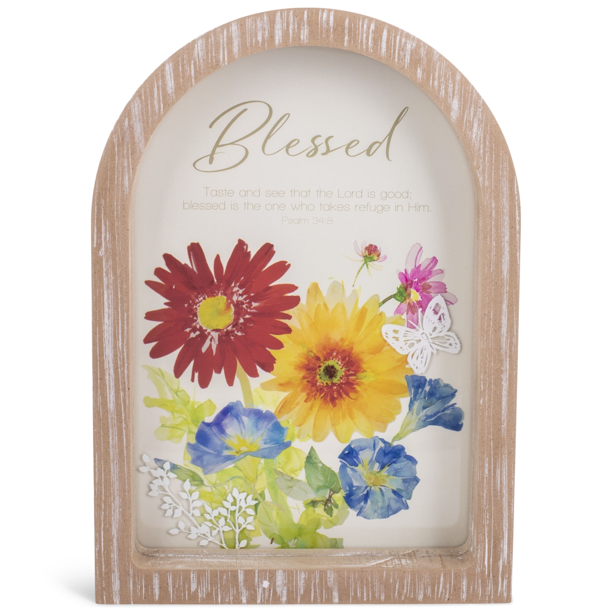 FRMAS27 Framed Arch Blessed Taste And See 9x13
