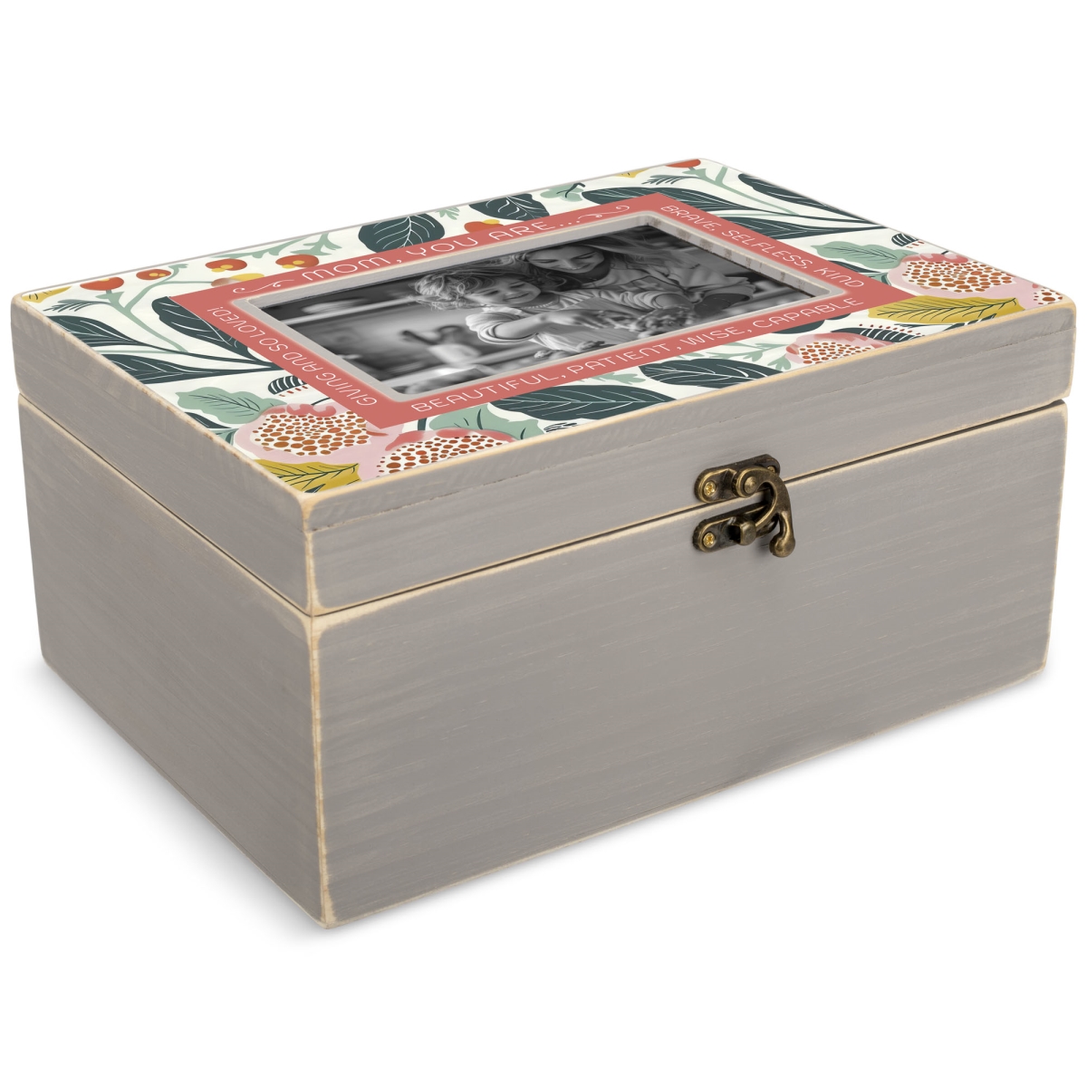 PJBG1 Photo Jewelry Box Mom  You Are Beautiful