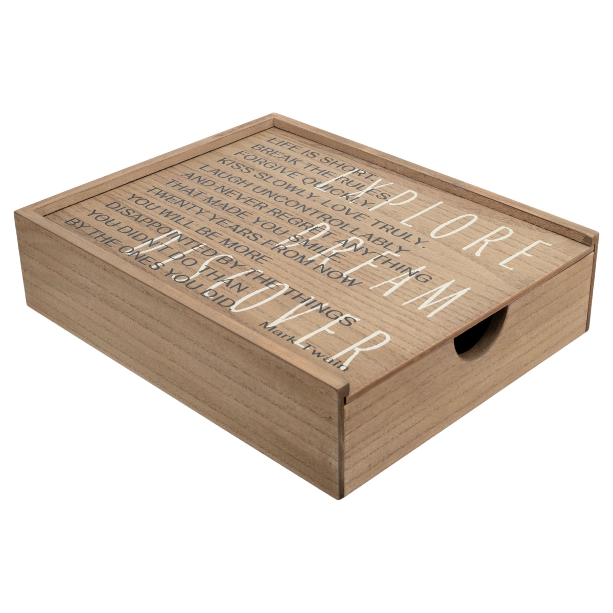 Picture of Dicksons WMBSL8 Memory Box Life Is Short