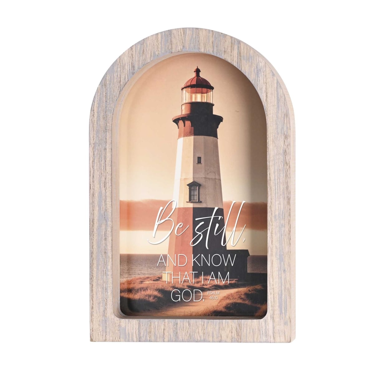 FRMA200 Framed Arch Trust The Wait White 9x13