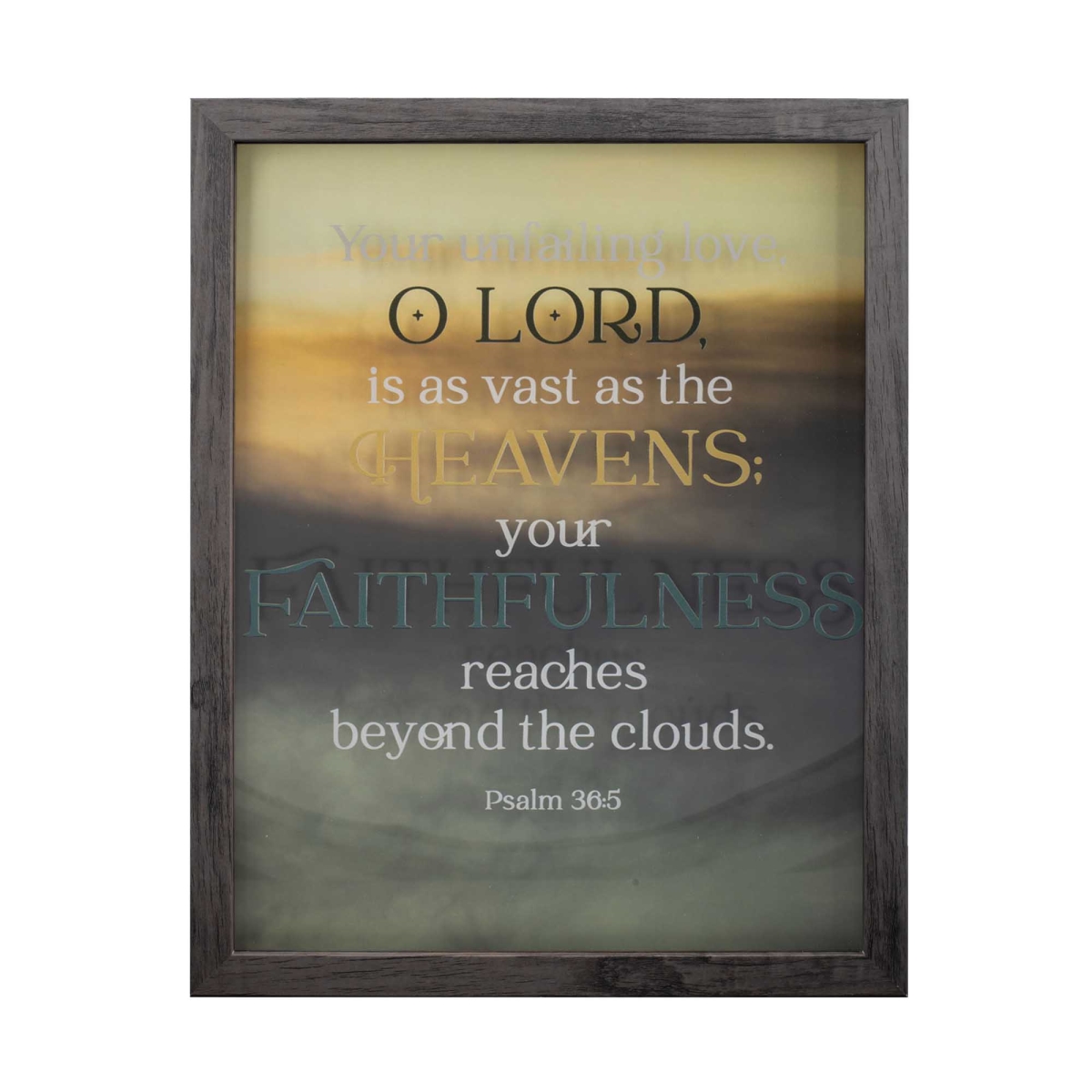 FRMS1011 Framed Wall Your Unfailing Love 11x14
