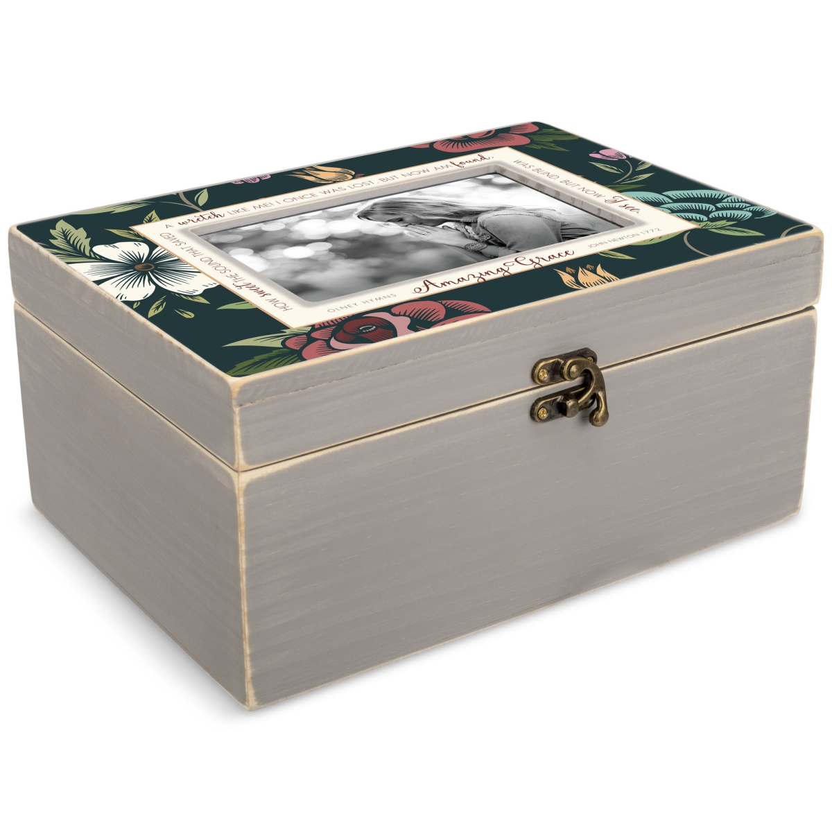 PJBG5S Photo Jewelry Box Amazing Grace