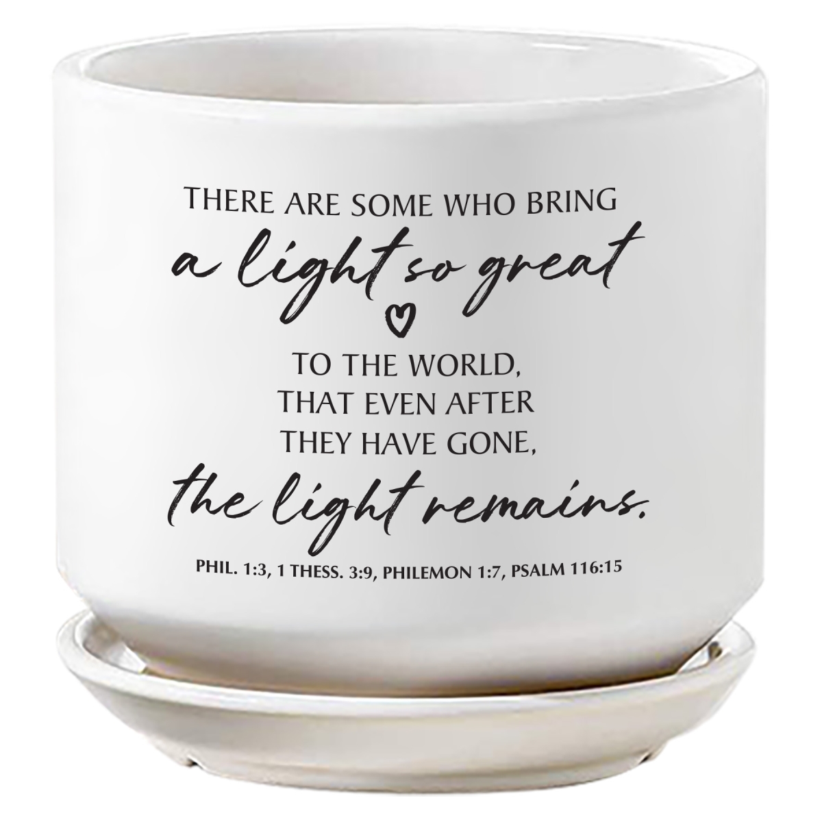 50006 Planter A Light So Great To The World