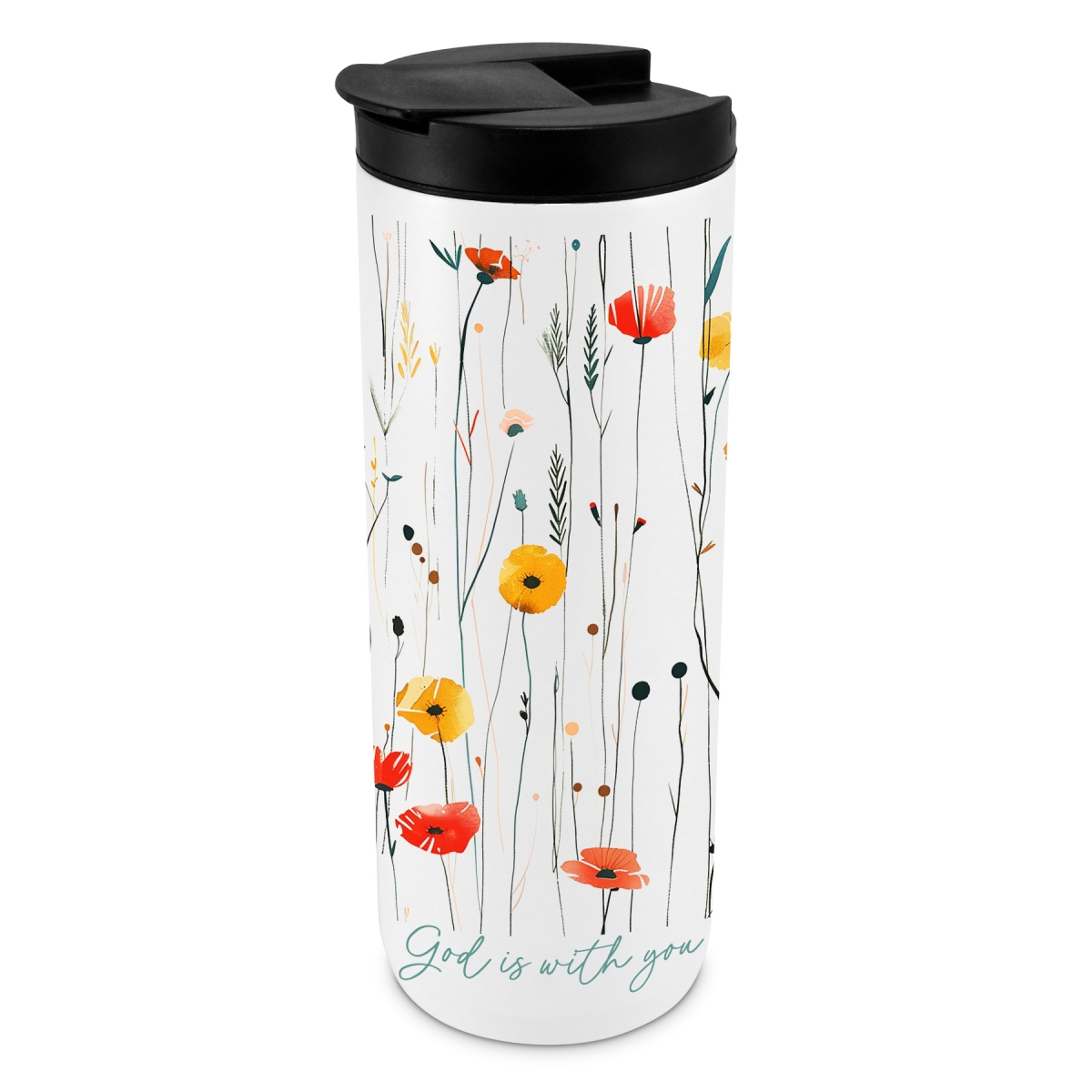 Picture of Dicksons 37015 Tumbler Enjoy Today God Is With You