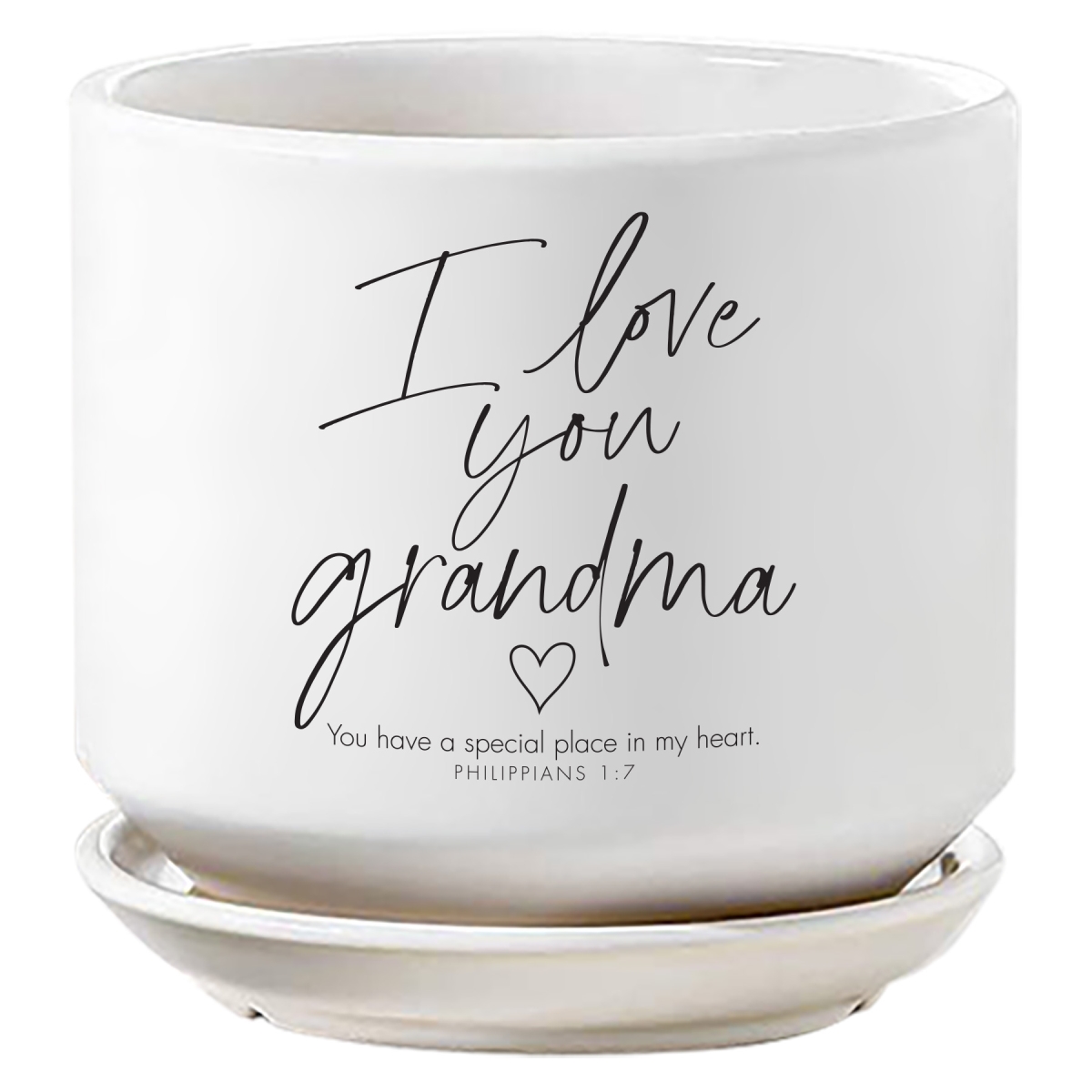 50002 Planter I Love You Grandma Philippians 1