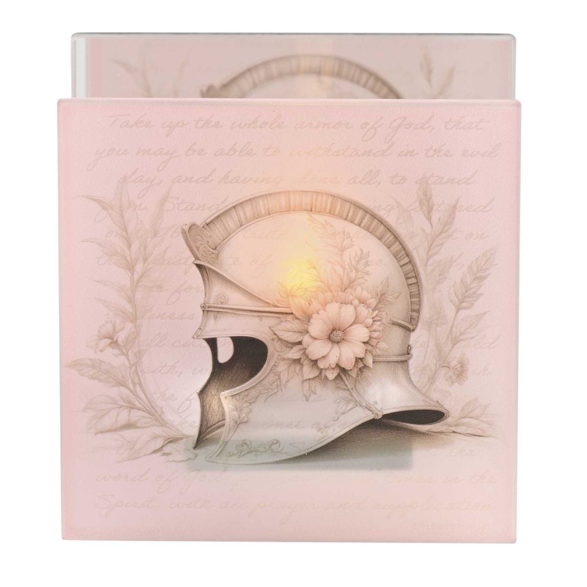 DMCHQ1SBH Tealight Put On The Full Armor Of God