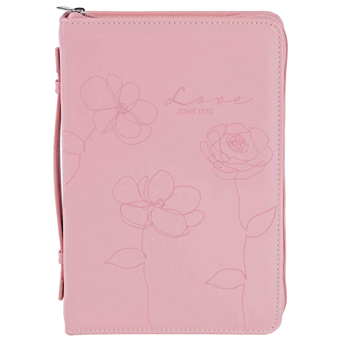 Picture of Dicksons 27017XL Bible Case Love Floral Pink XLarge