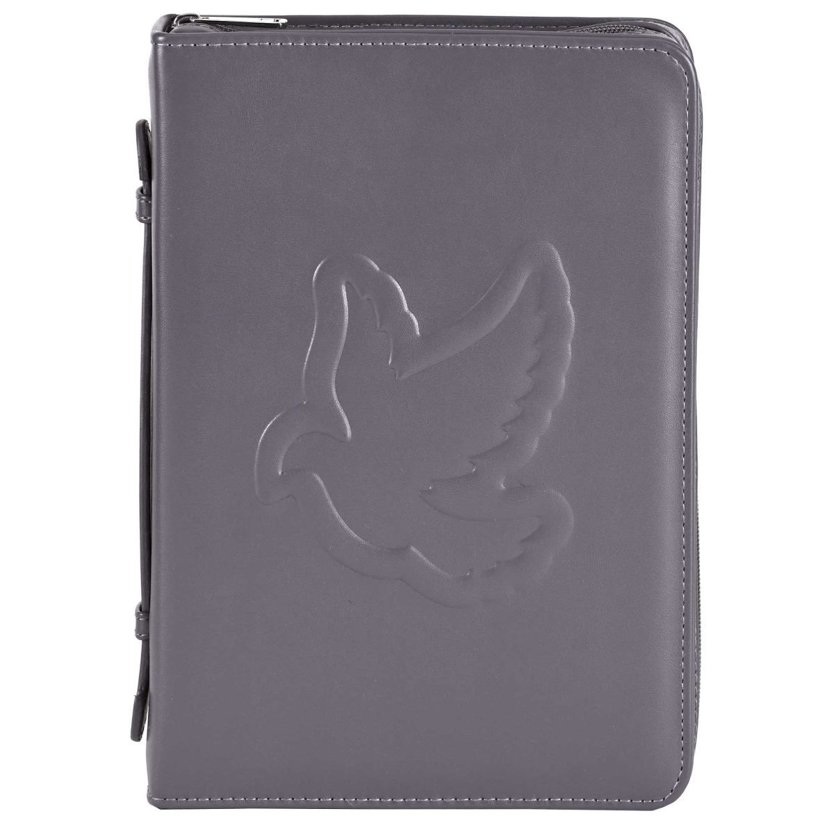 Picture of Dicksons 26945XL Bible Case Embossed Dove Gray XLarge