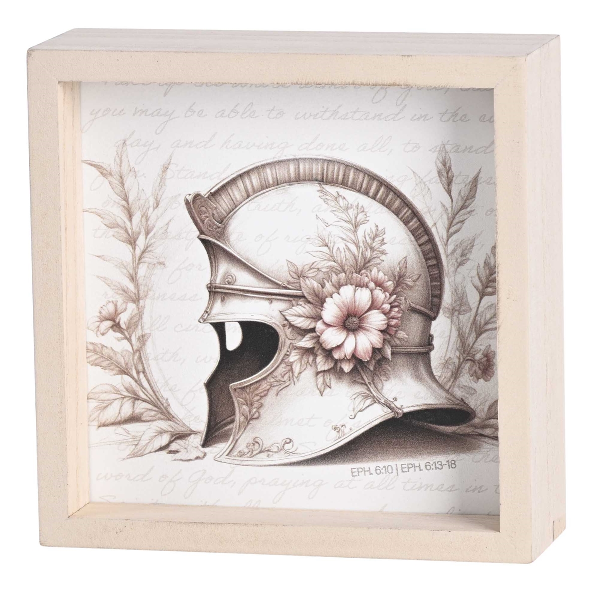 TTP6-11 Tabletop 2 Sided Art Armor Of God 6x6