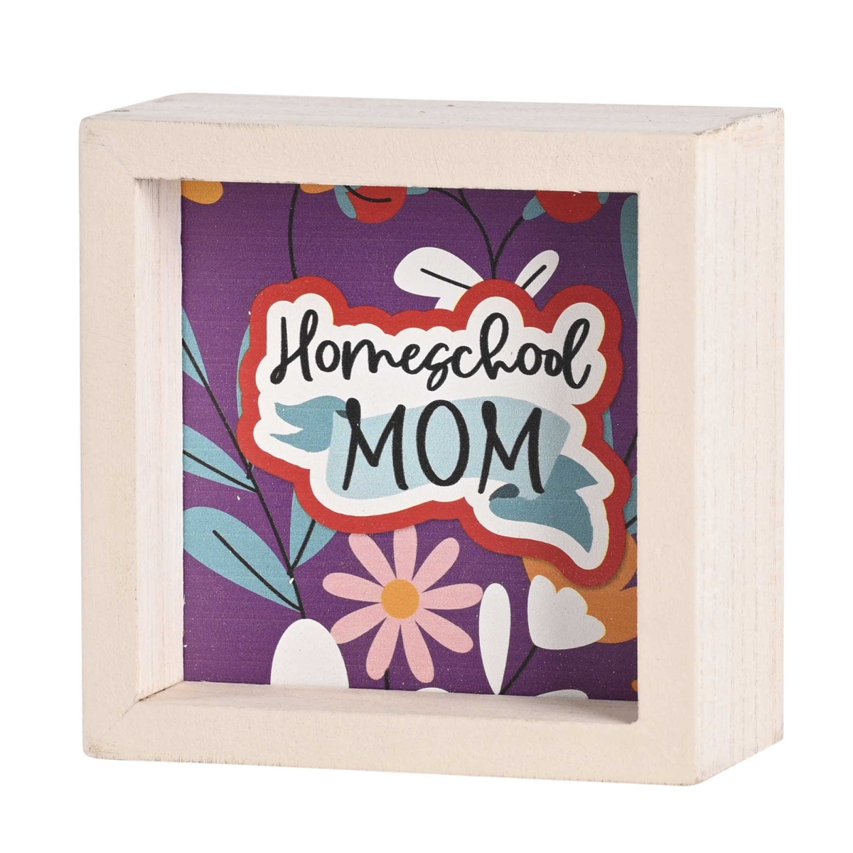 TTP4-9 Tabletop 2 Sided Art Homeschool Mom 4x4