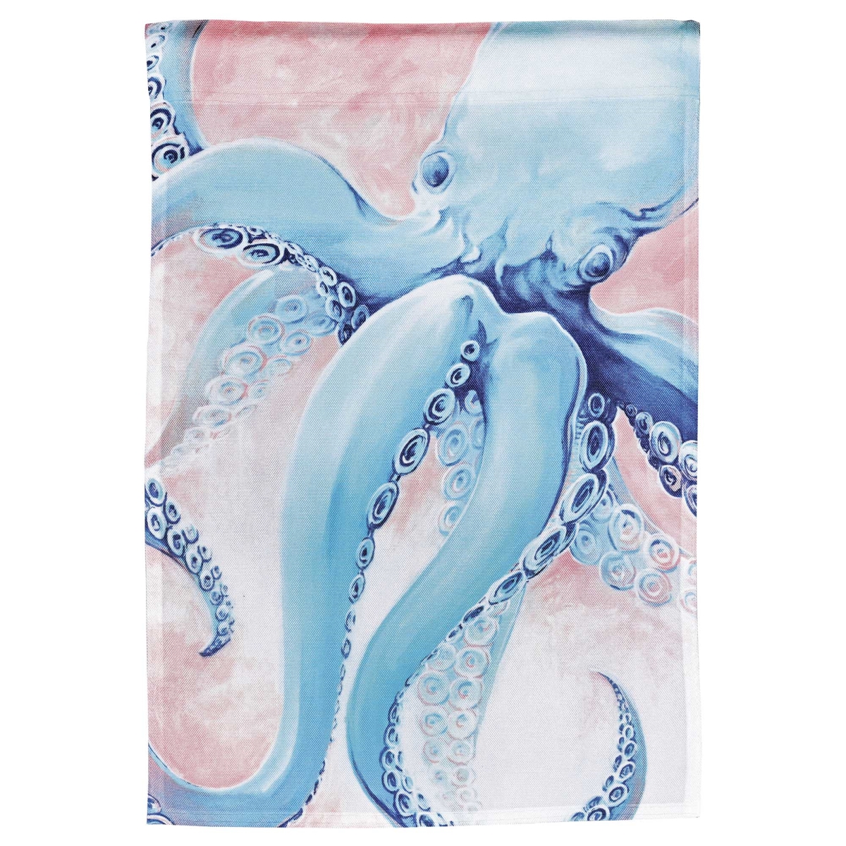 M080262 Flag Aquamarine Octopus 13x18