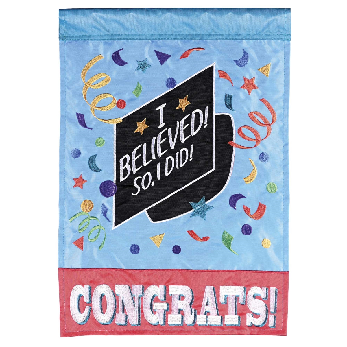 M011944 Flag Congrats Grad 13x18