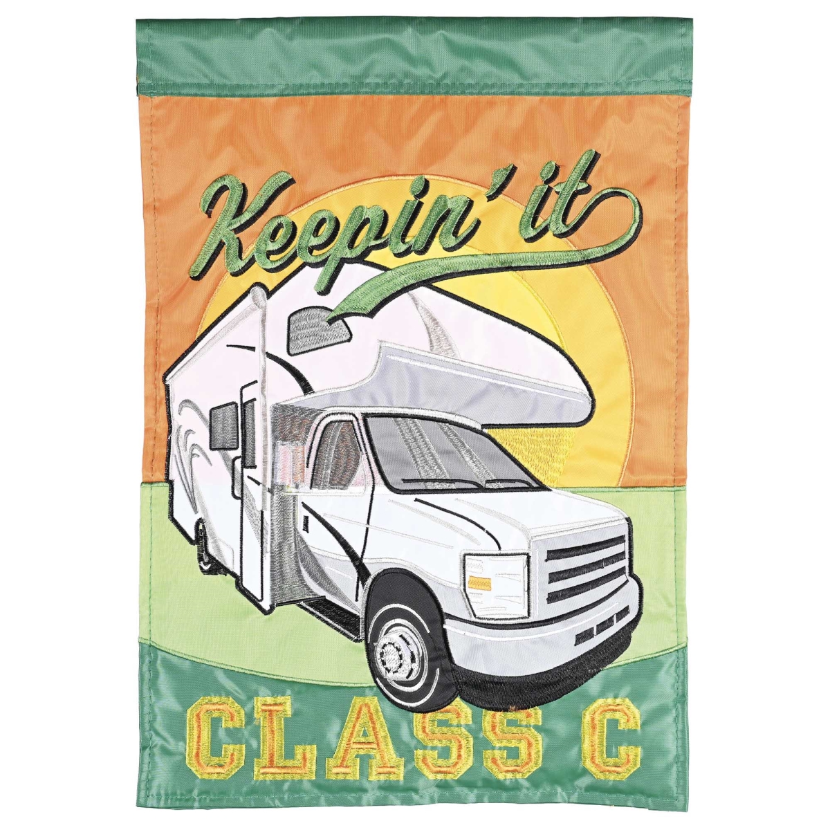 M011960 Flag Camper Keepin It Class C 13x18