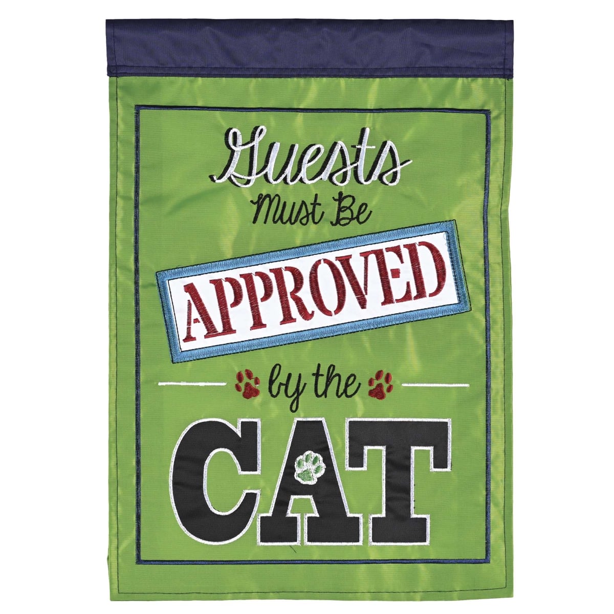 M012061 Flag Guest Must Be Approved By Cat 13x18
