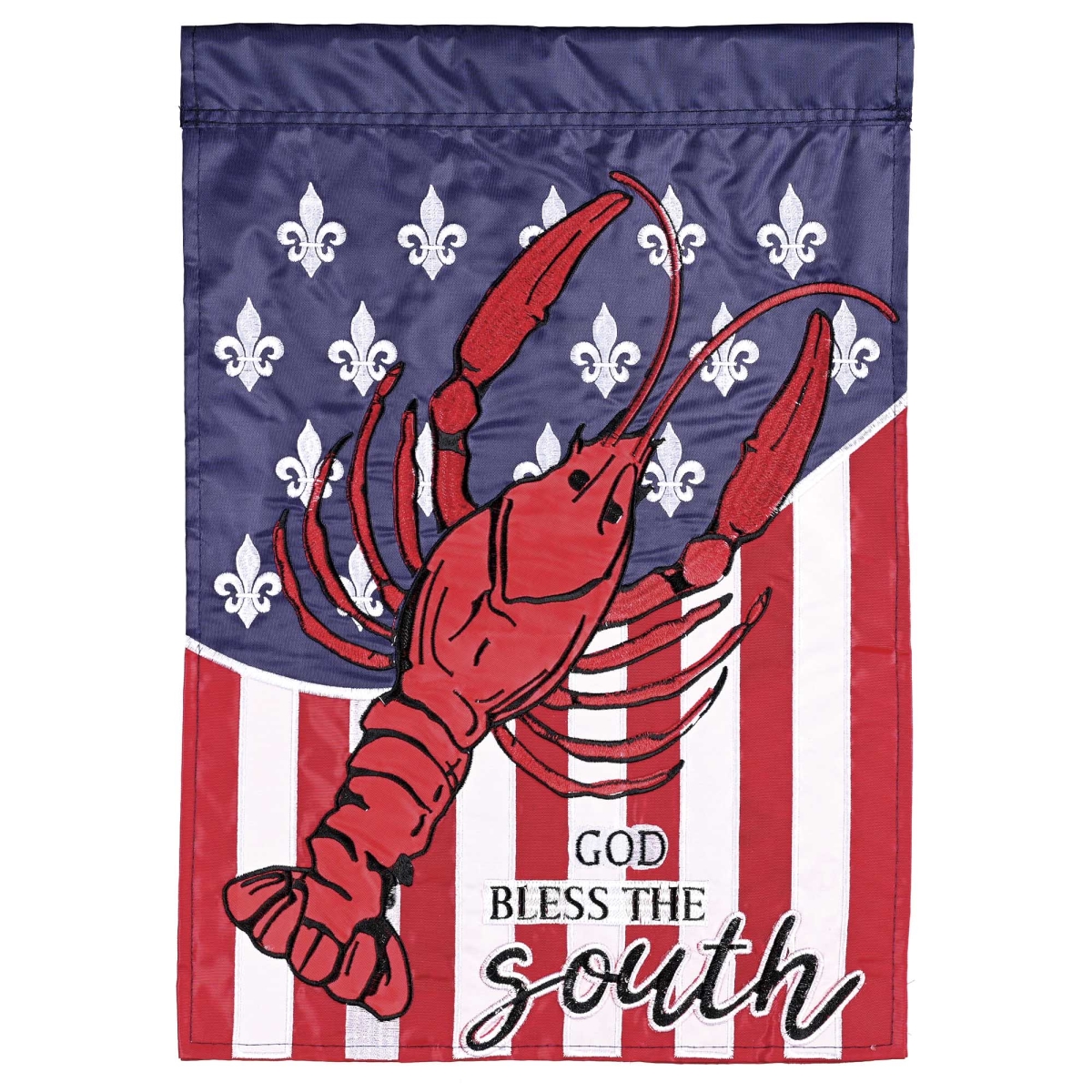M003005 Flag God Bless The South 29x42