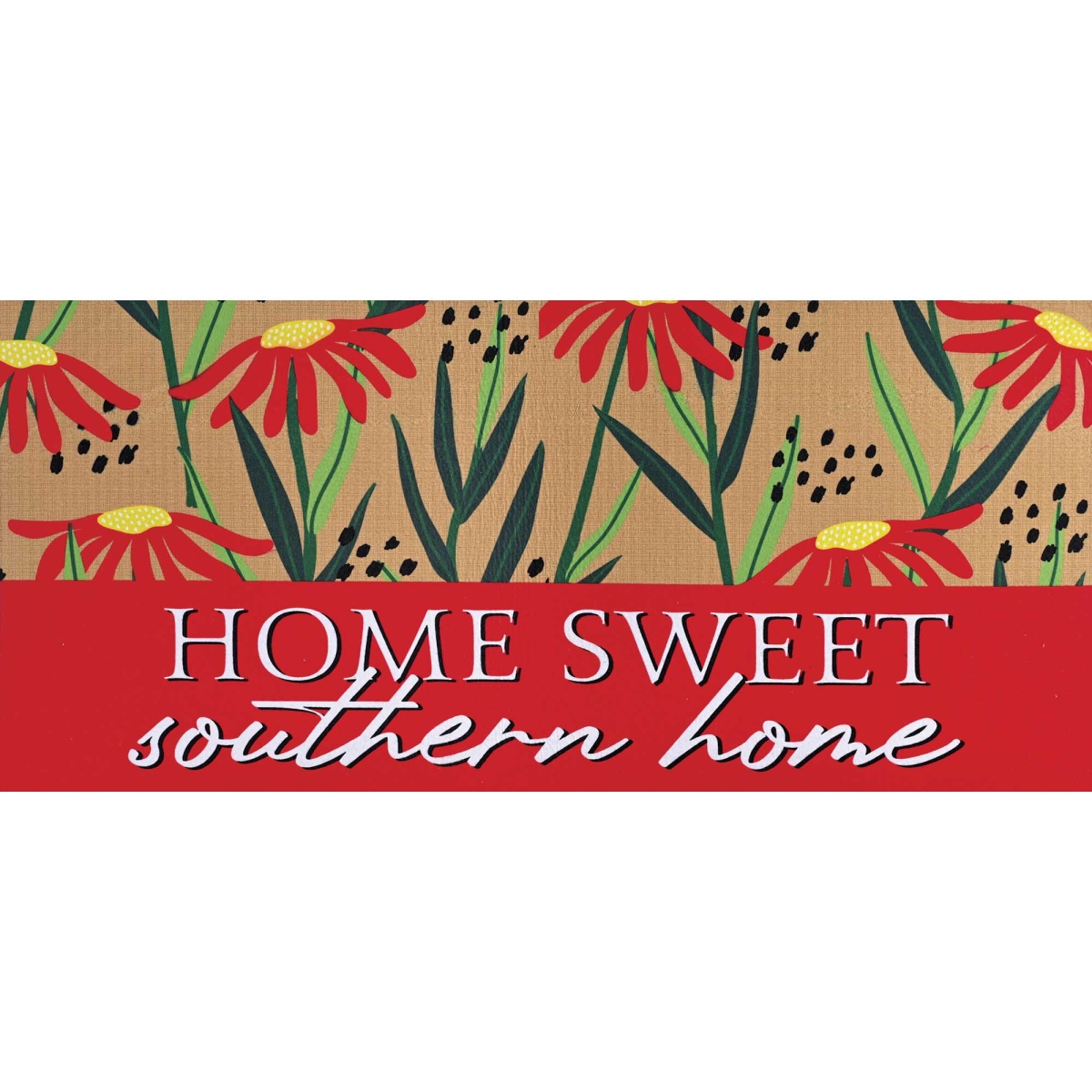 DM012096 Doormat Insert Home Sweet Southern Home