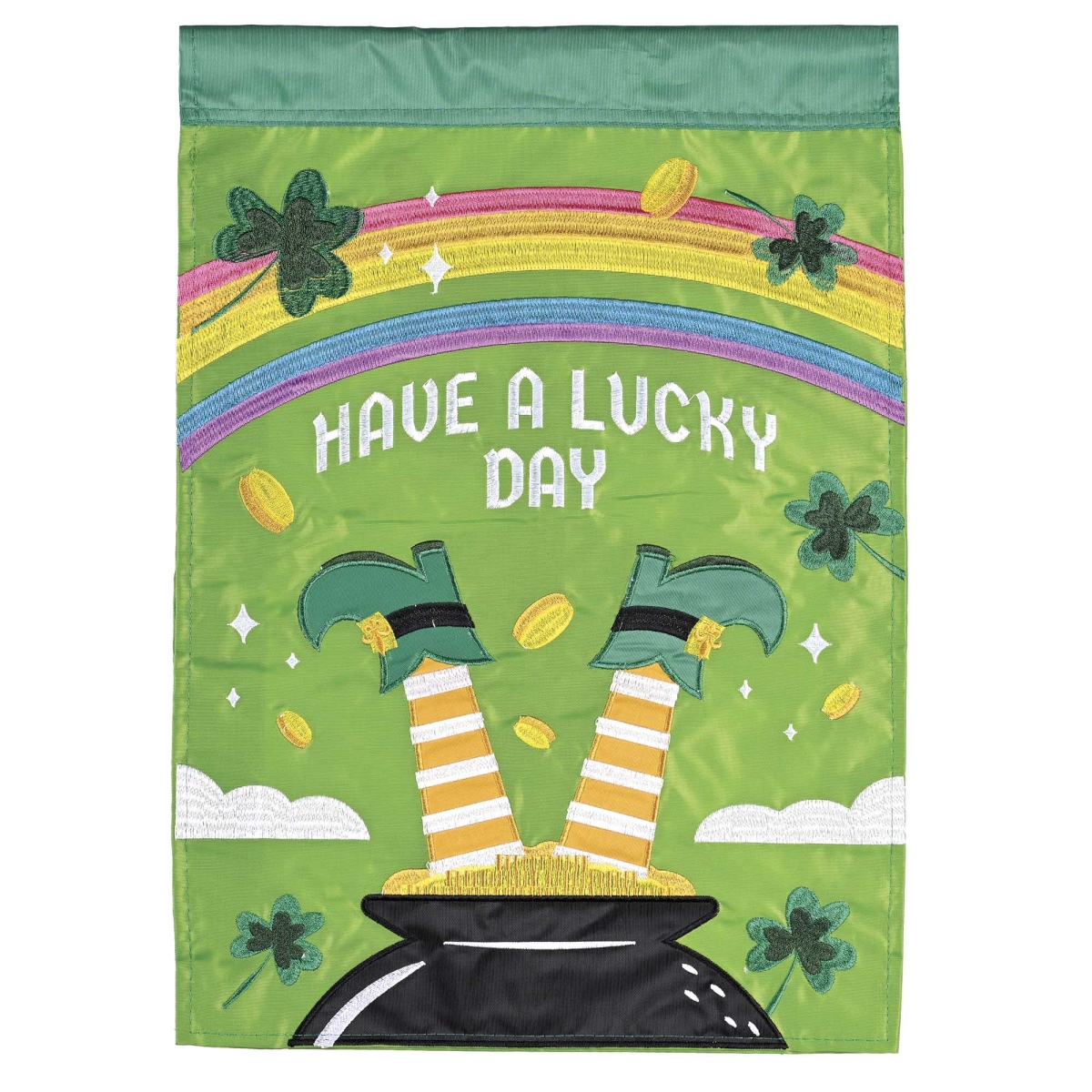 M013004 Flag Have A Lucky Day 13x18